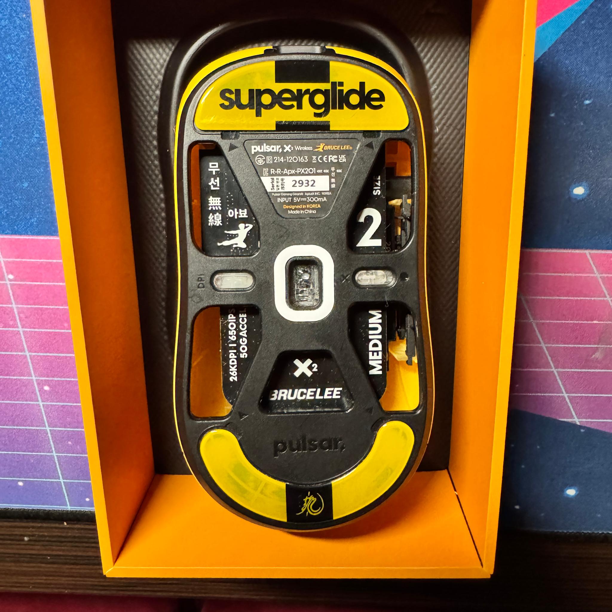 Pulsar X2 v1 w/ SuperGlide Skates [Bruce Lee Collector's Edition] (Great Condition, All Accessories)