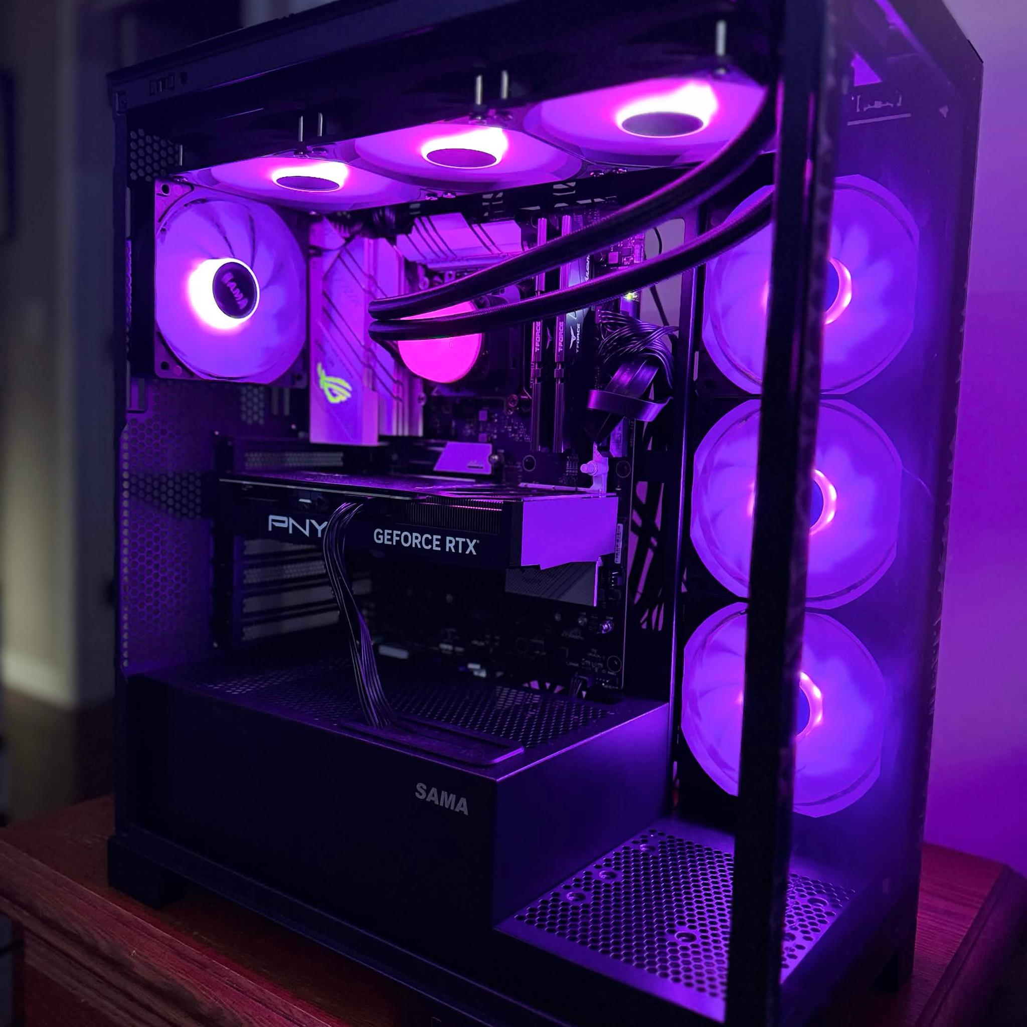GeForce RTX 4070 Custom Gaming PC - Core i7-12700KF, 1TB NVMe SSD