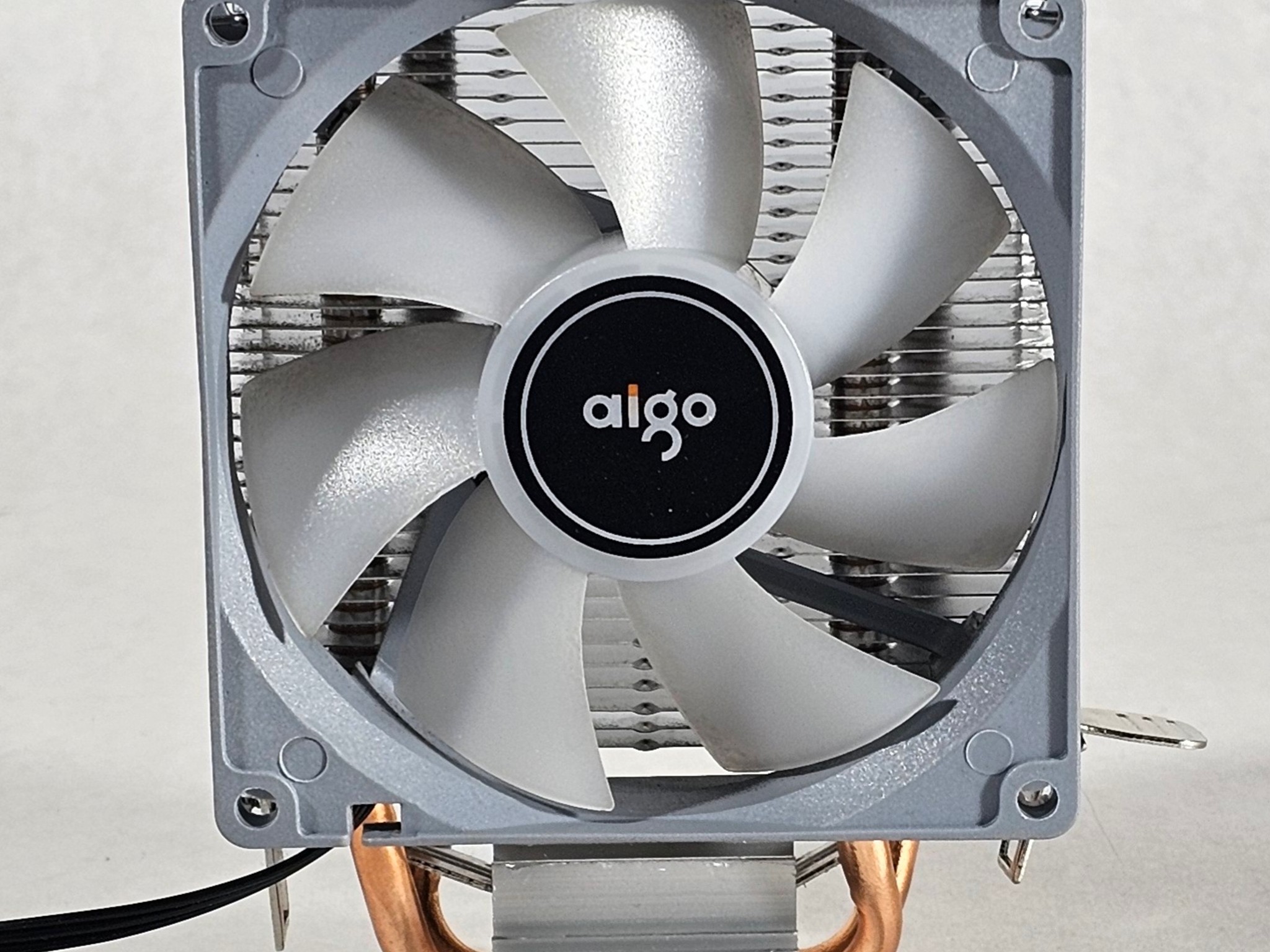 AIGO CPU Cooler with WHITE RGB Fan