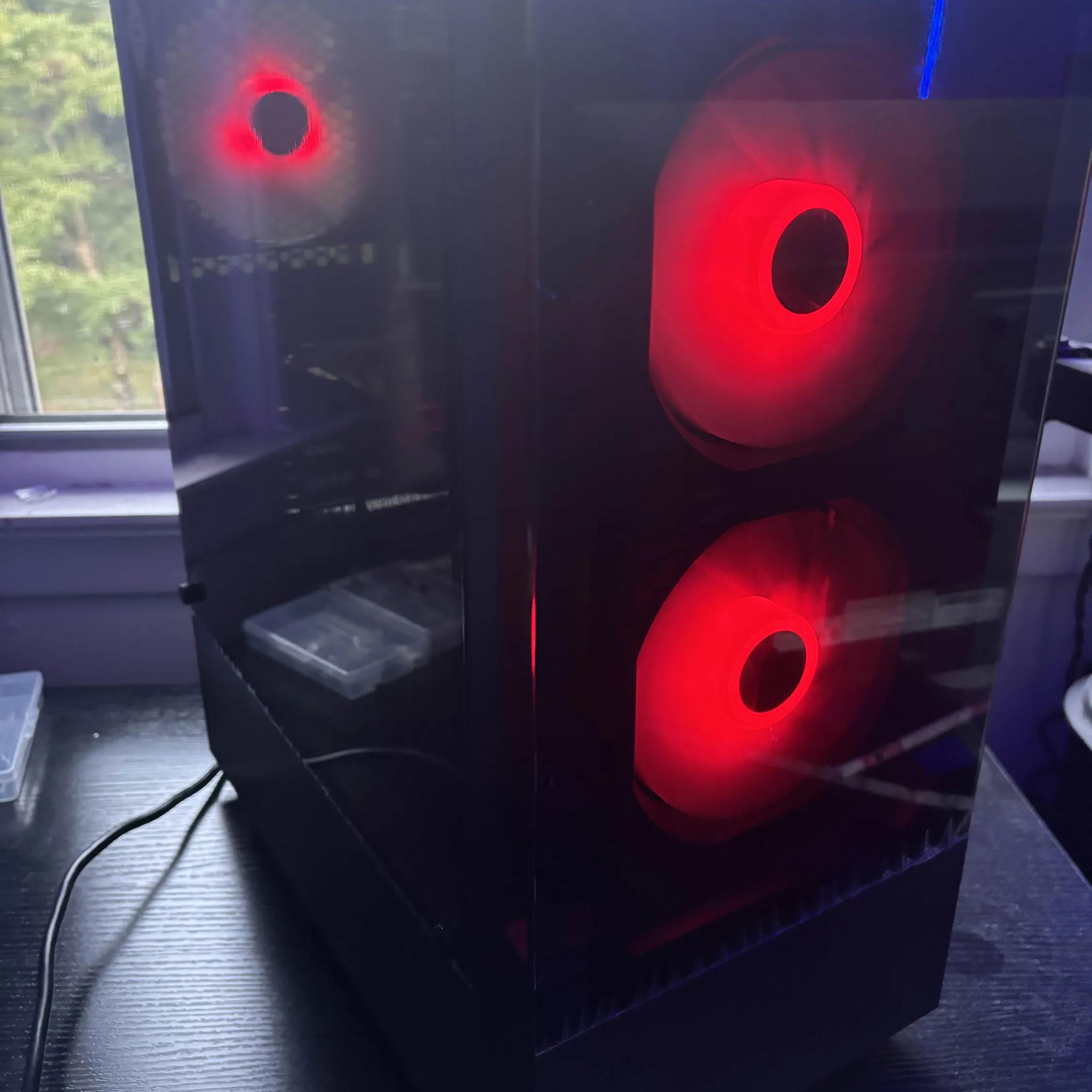 GAMING PC i5 8GB NVIDIA GTX 950 RGB Lighting RGB Fans Computer