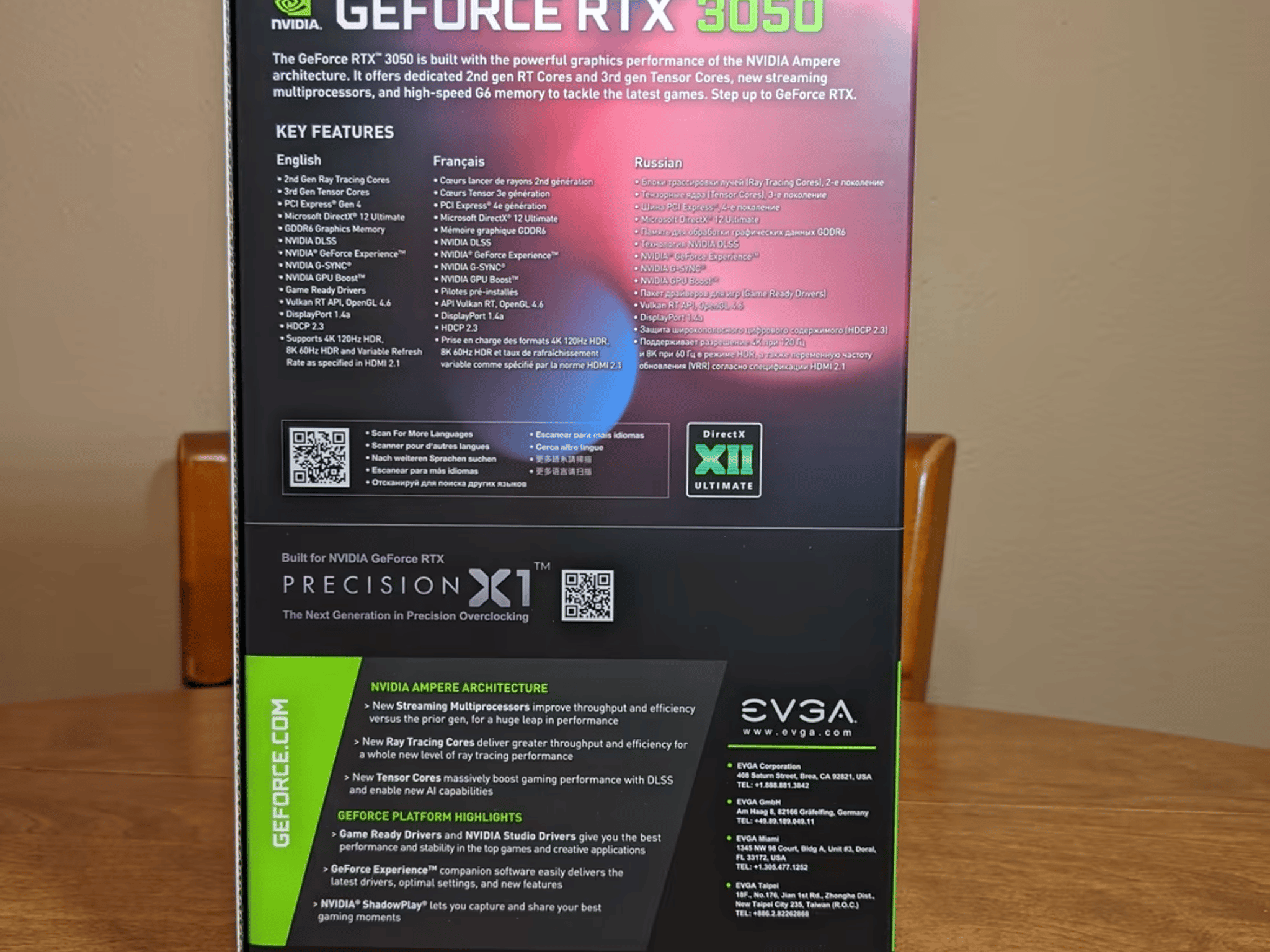 EVGA RTX 3050 8GB GPU BRAND NEW