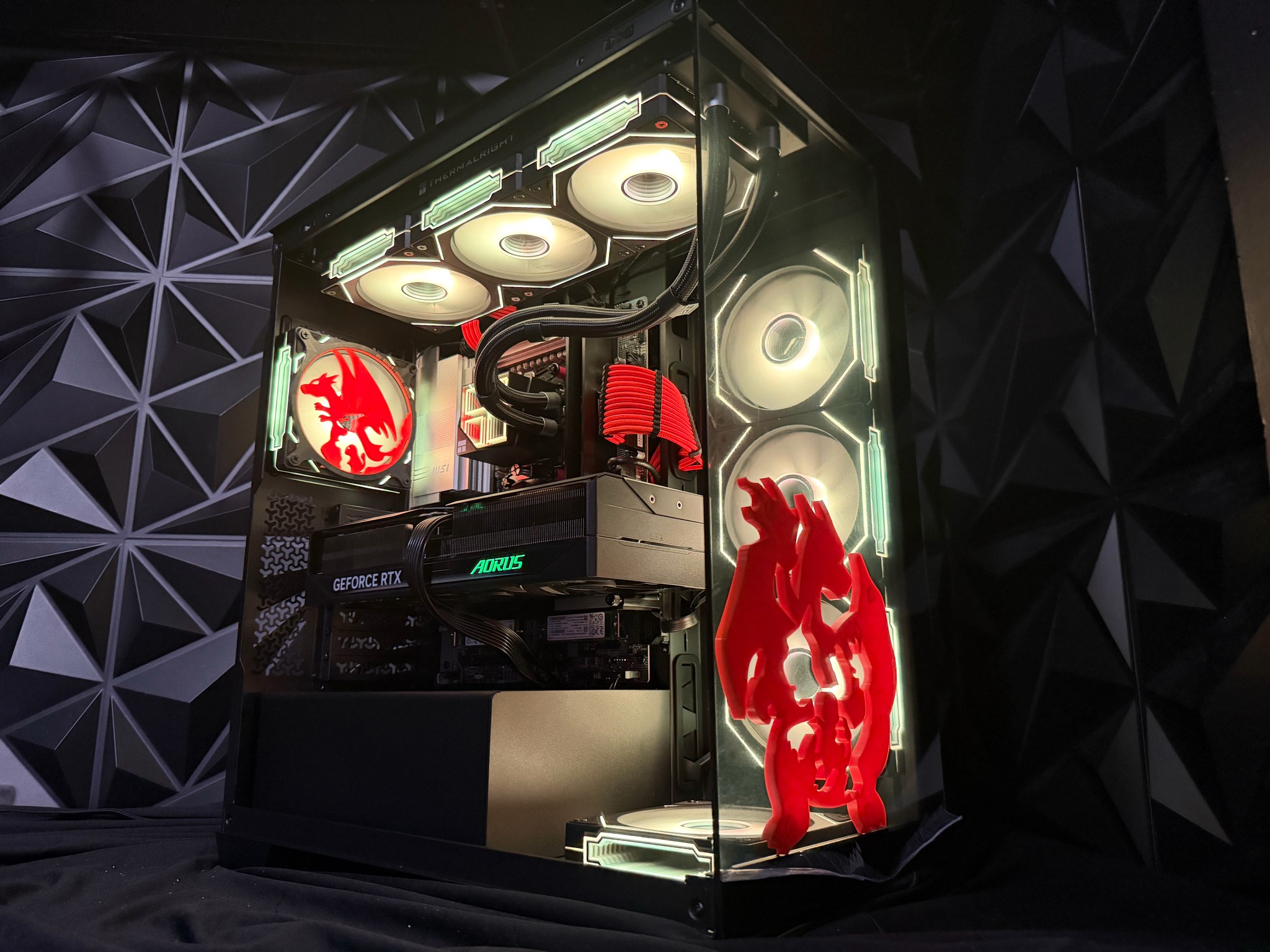 🔥🧡 PRIZM ZARD🧡🔥  Ryzen 9 7900X| RTX 5070| 32 GB DDR5| 2.5 TB NVMe| 850W PSU