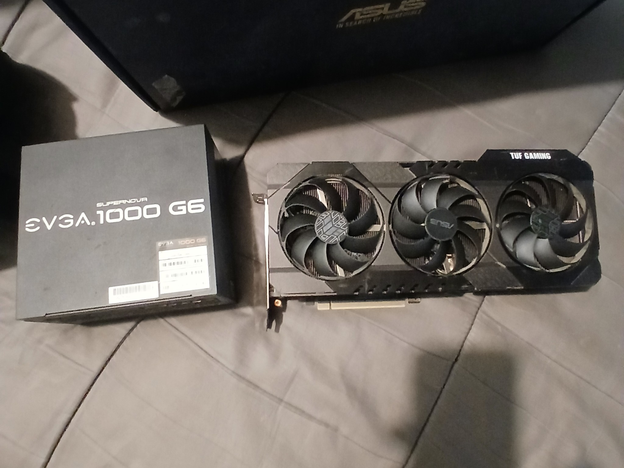 ASUS RTX 3080 TUF GAMING OC / EVGA Supernova 1000W G6, 80 Plus Gold (BUNDLE)