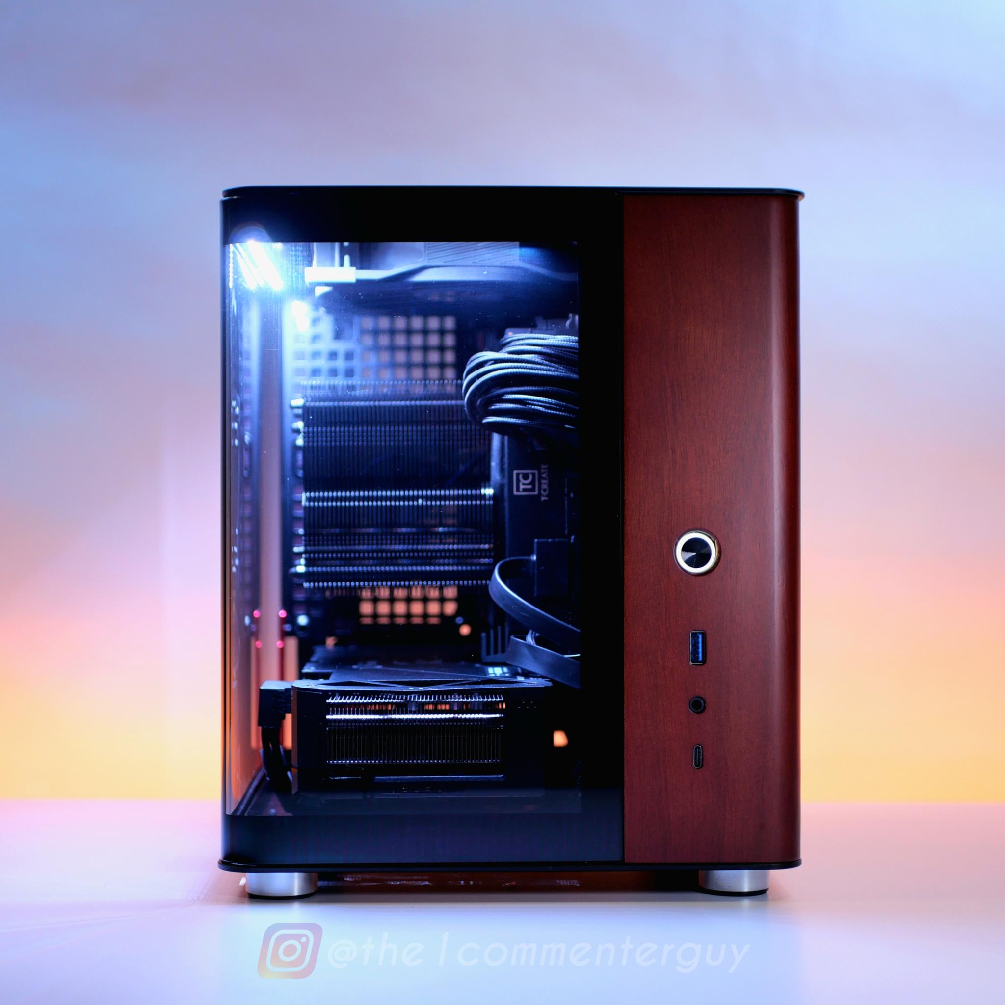 LOG-IN🪵|◼️ RTX 4070 SUPER, Ryzen 7500F, 32GB DDR5, 1TB nvme ITX SFF gaming pc