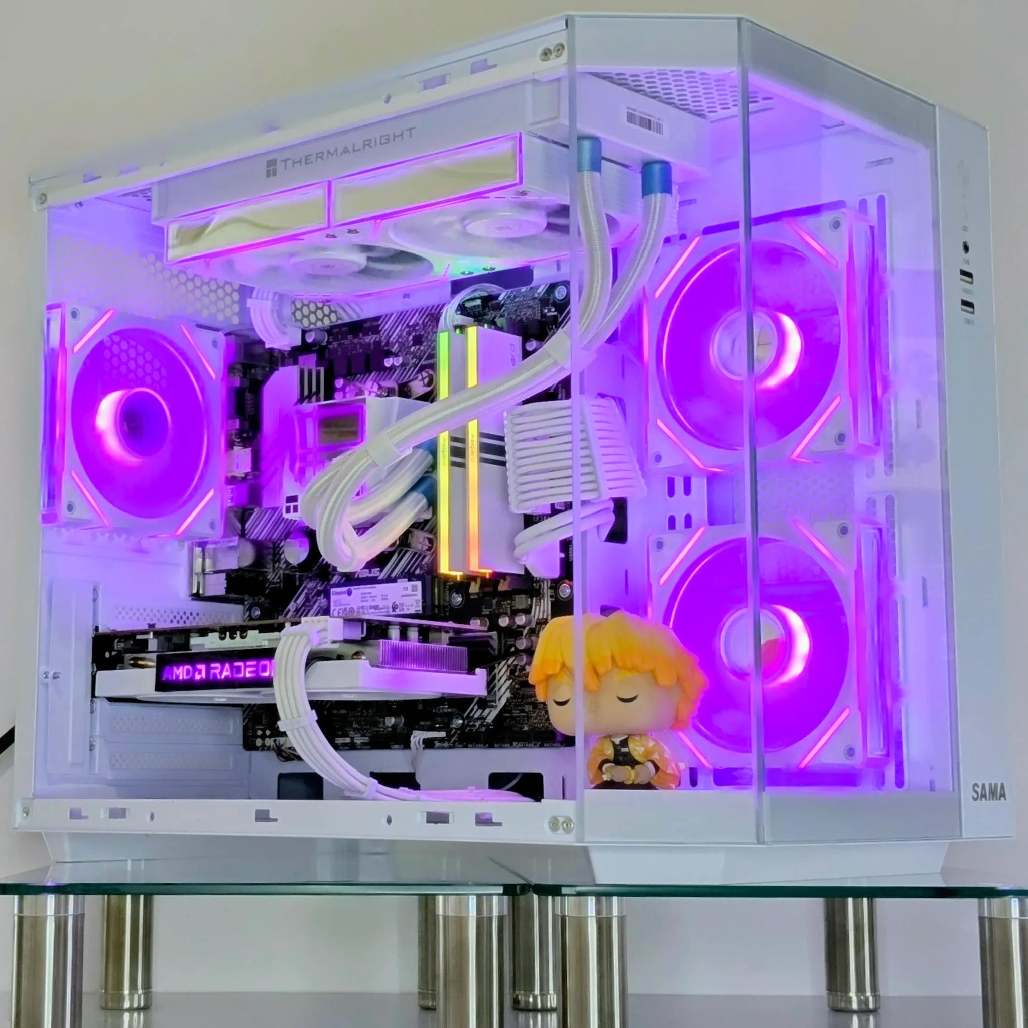AGaTSuMa⚡️⚪️RX6600⚪️Ryzen 5 3600@4.2GHz⚪️16GB 🌈RAM ⚪️ 1TB NVMe ⚪️ Windows 11 Pro