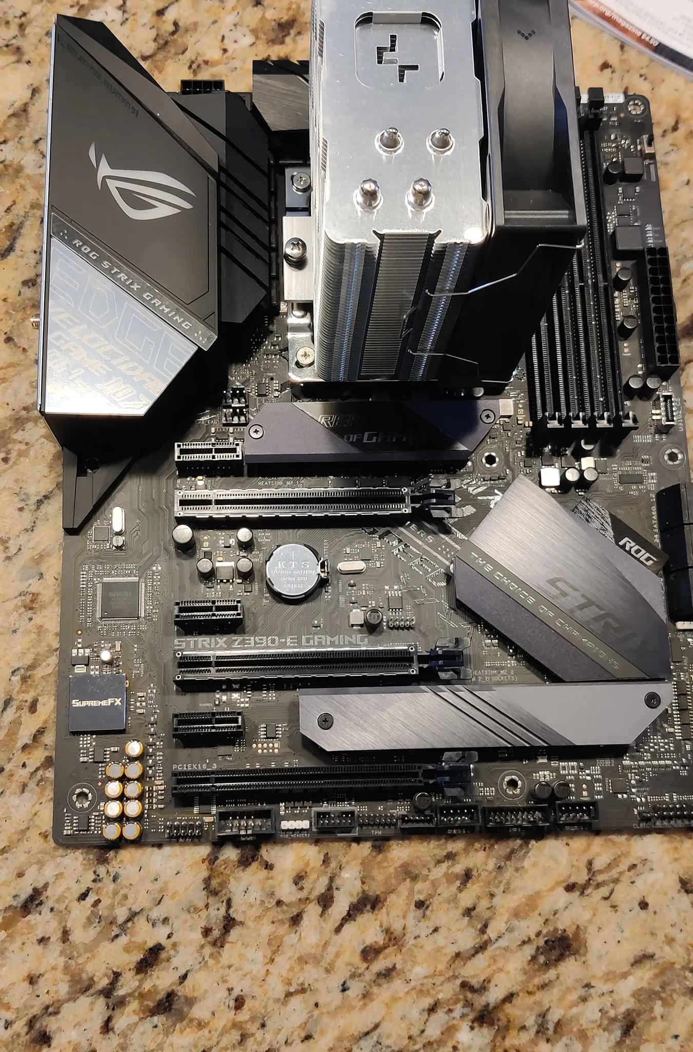 Asus Strix Z390 w/I7 9700k