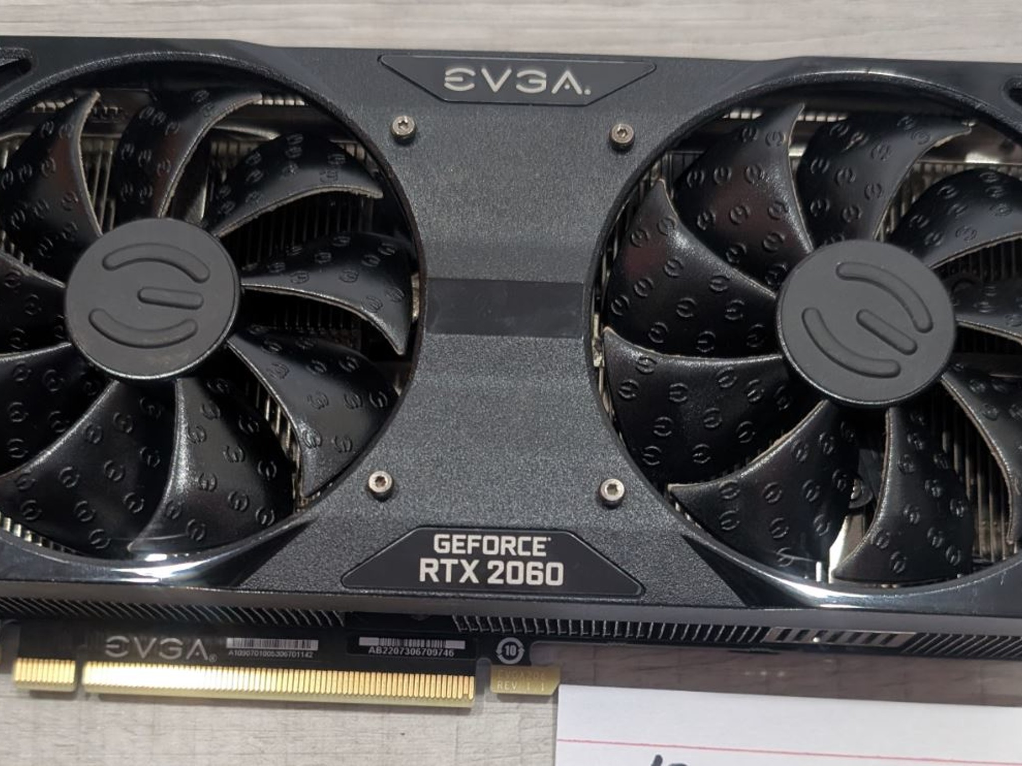 EVGA 2060 Super, 8GB, 256bit bus, 1x8pin connector