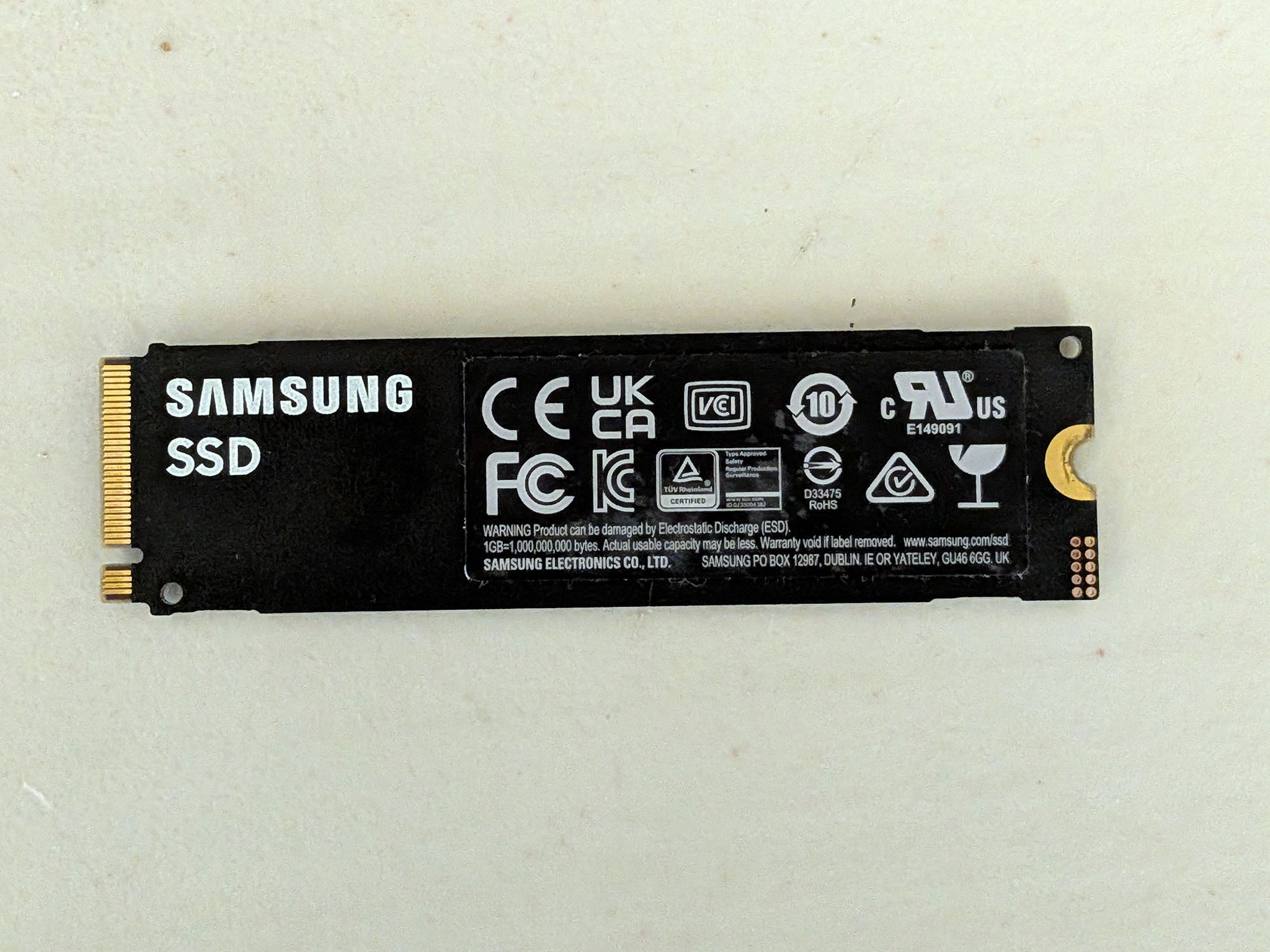 Samsung 990 PRO 2TB NVMe SSD – PCIe 4.0 M.2 2280 – Up to 7,450 MB/s