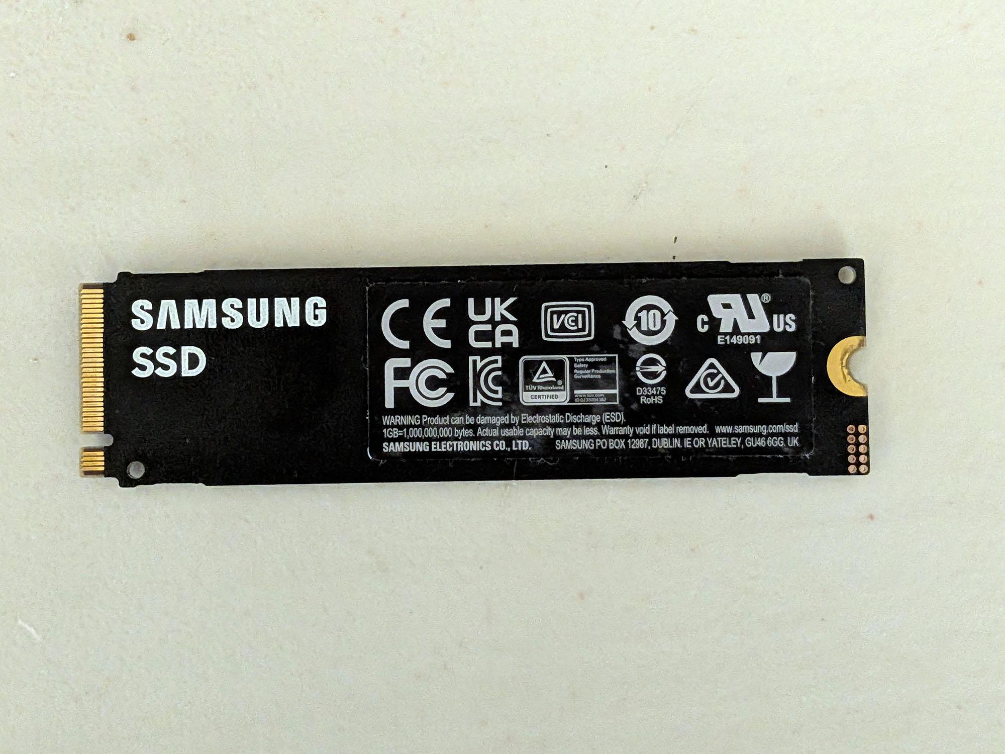 Samsung 990 PRO 2TB NVMe SSD – PCIe 4.0 M.2 2280 – Up to 7,450 MB/s
