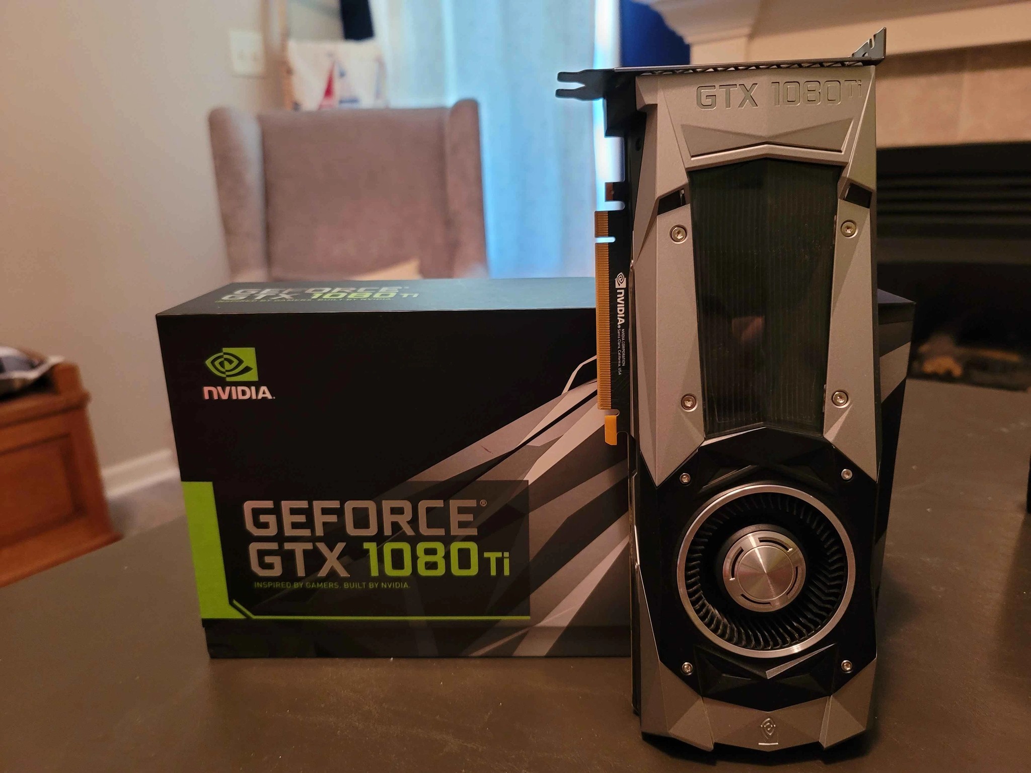 Like New - Slightly Used 1080 Ti Founders Edition.