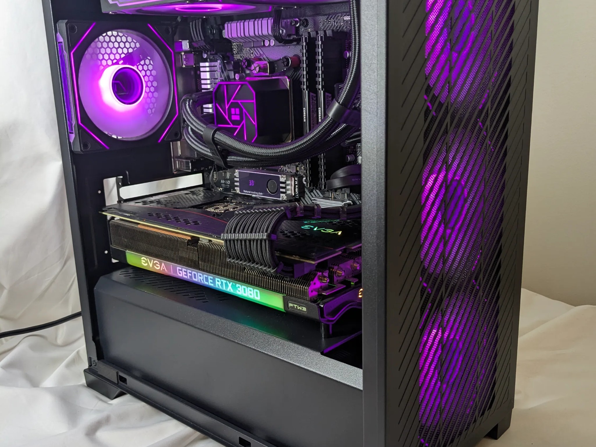 🔥 Custom Gaming PC – RTX 3080 | Ryzen 9 3900X | 32GB RAM | 1TB NVMe 🔥