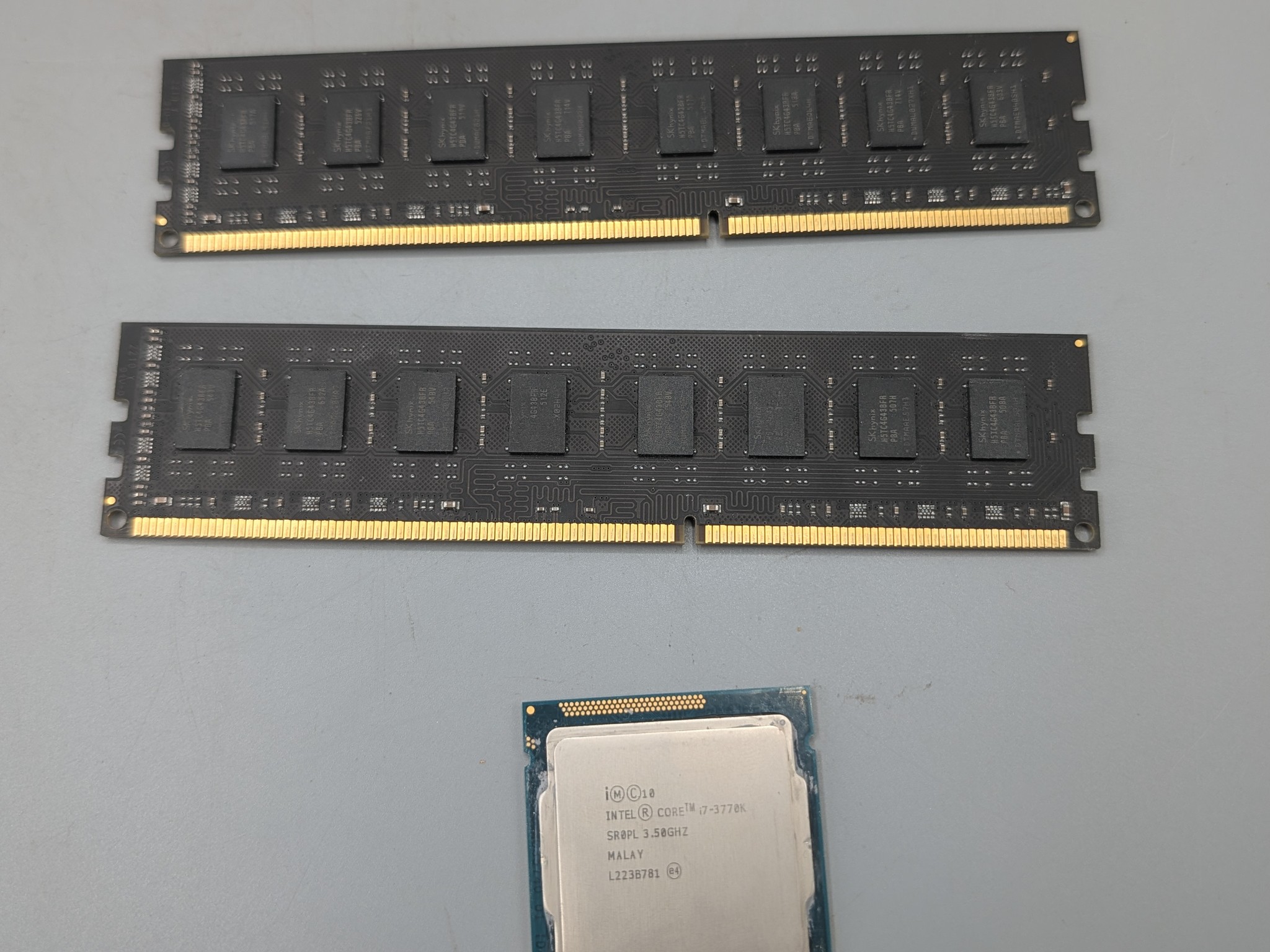 I7 3770K + 4GB DDR3 Combo