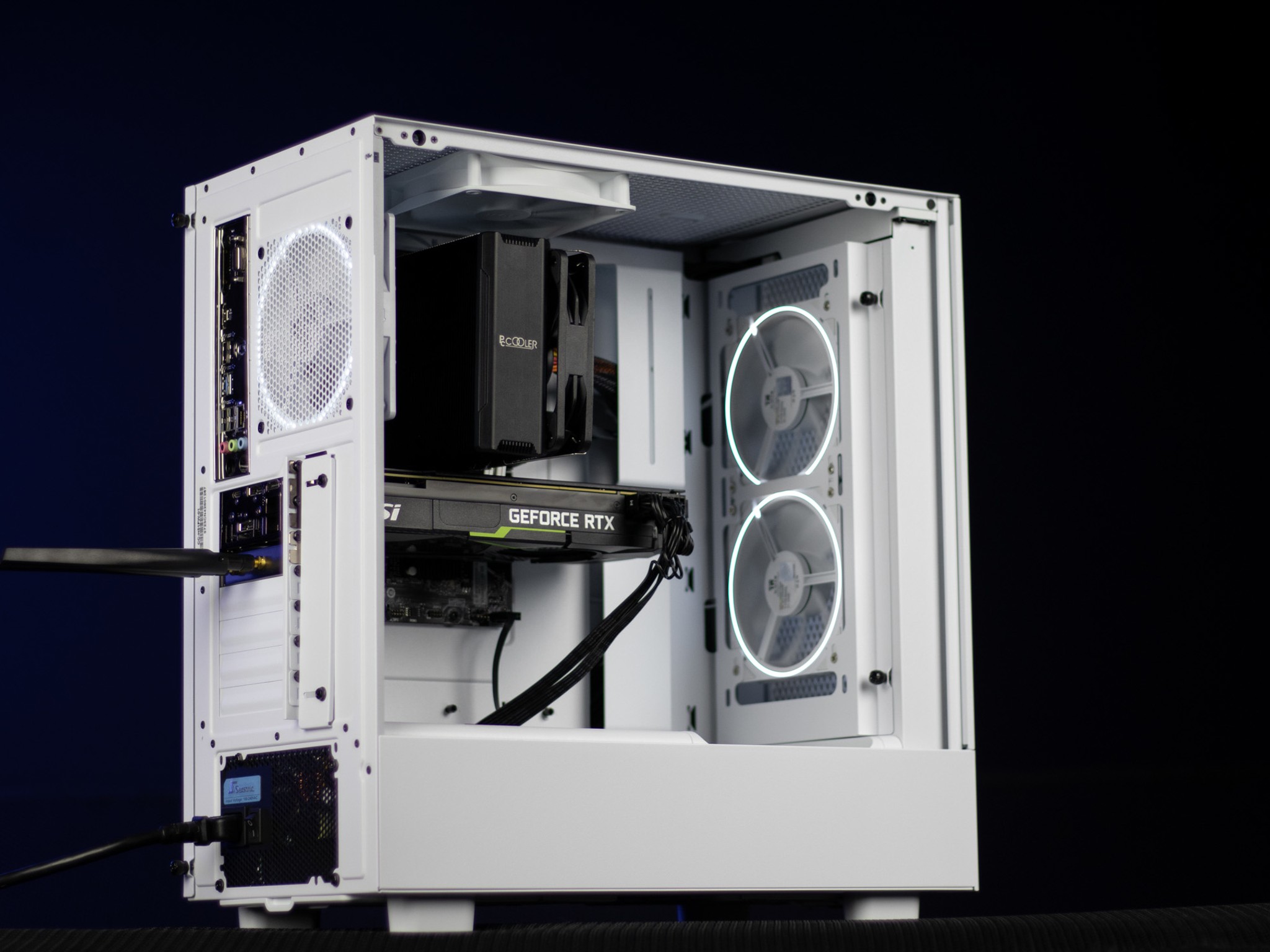 “Eco Qu” RTX 2070 Intel i3 12100F 16GB Windows 11 1TB Gaming PC Powerhouse