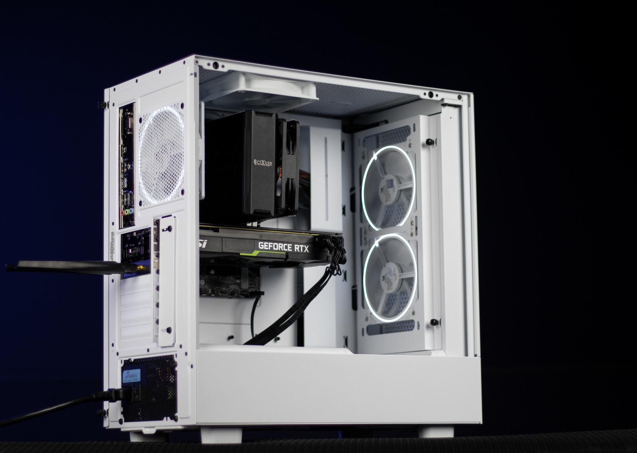 “Eco Qu” RTX 2070 Intel i3 12100F 16GB Windows 11 1TB Gaming PC Powerhouse