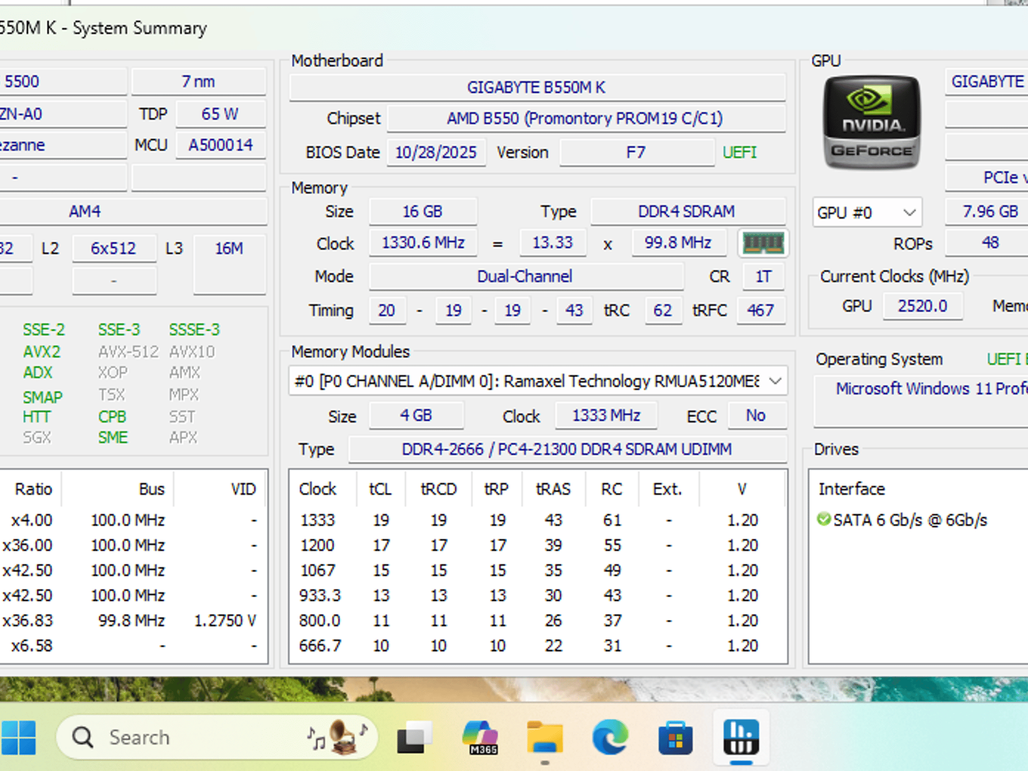 1080p / 1440p Gaming PC – Compact Black Build, Solid Performance
