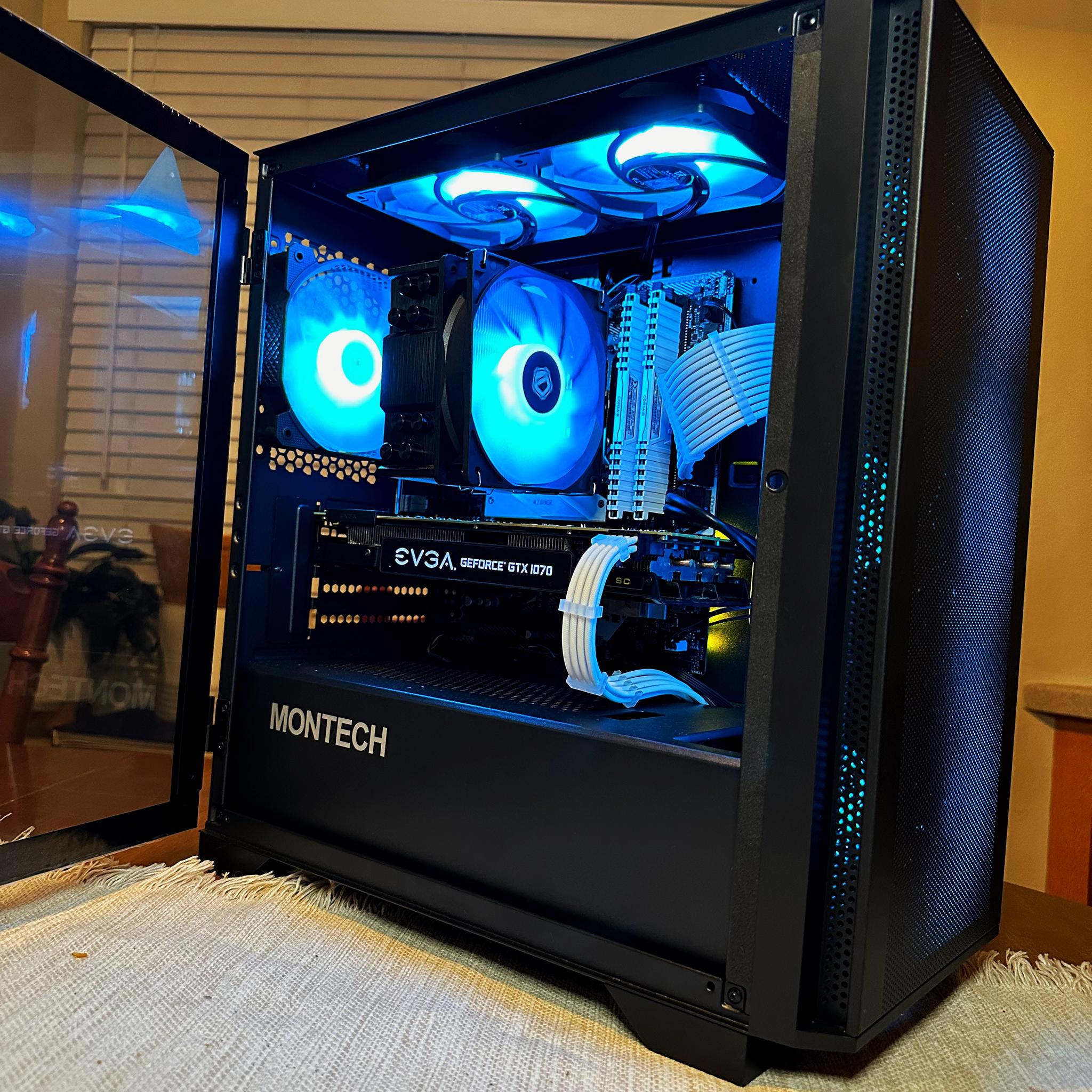 Clean Gaming PC(EVGA GTX 1070, i5-10400f, 16gb DDR4)