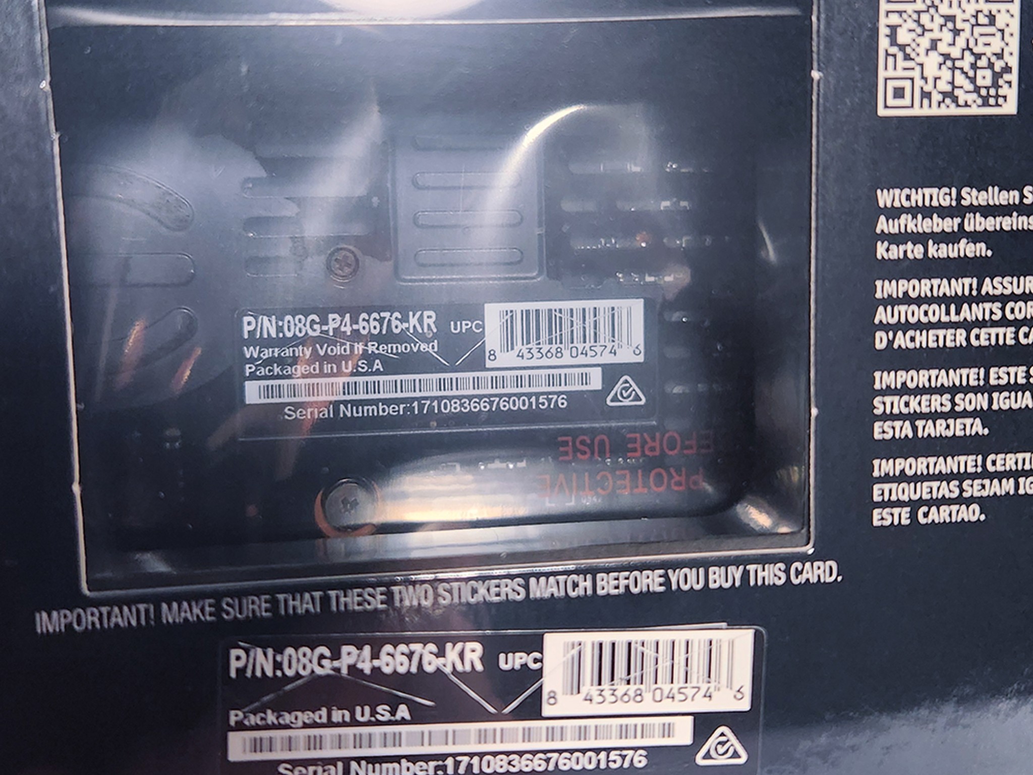 Brand New EVGA FTW2 Nvidia GTX 1070