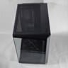 Black Corsair PC Case with Tempered Glass