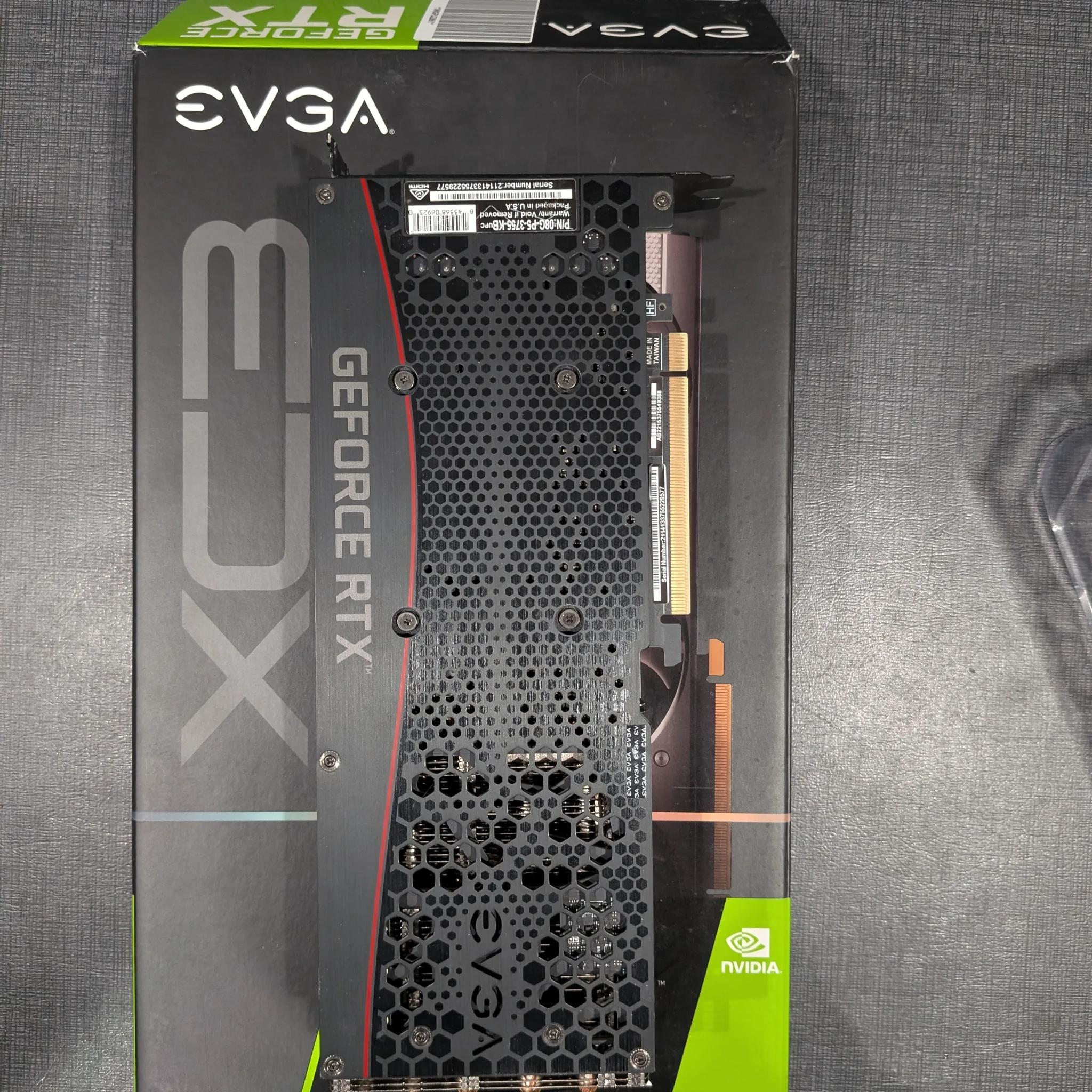EVGA GeForce RTX 3070 XC3 Ultra 8GB GDDR6 - Used, In Original Box