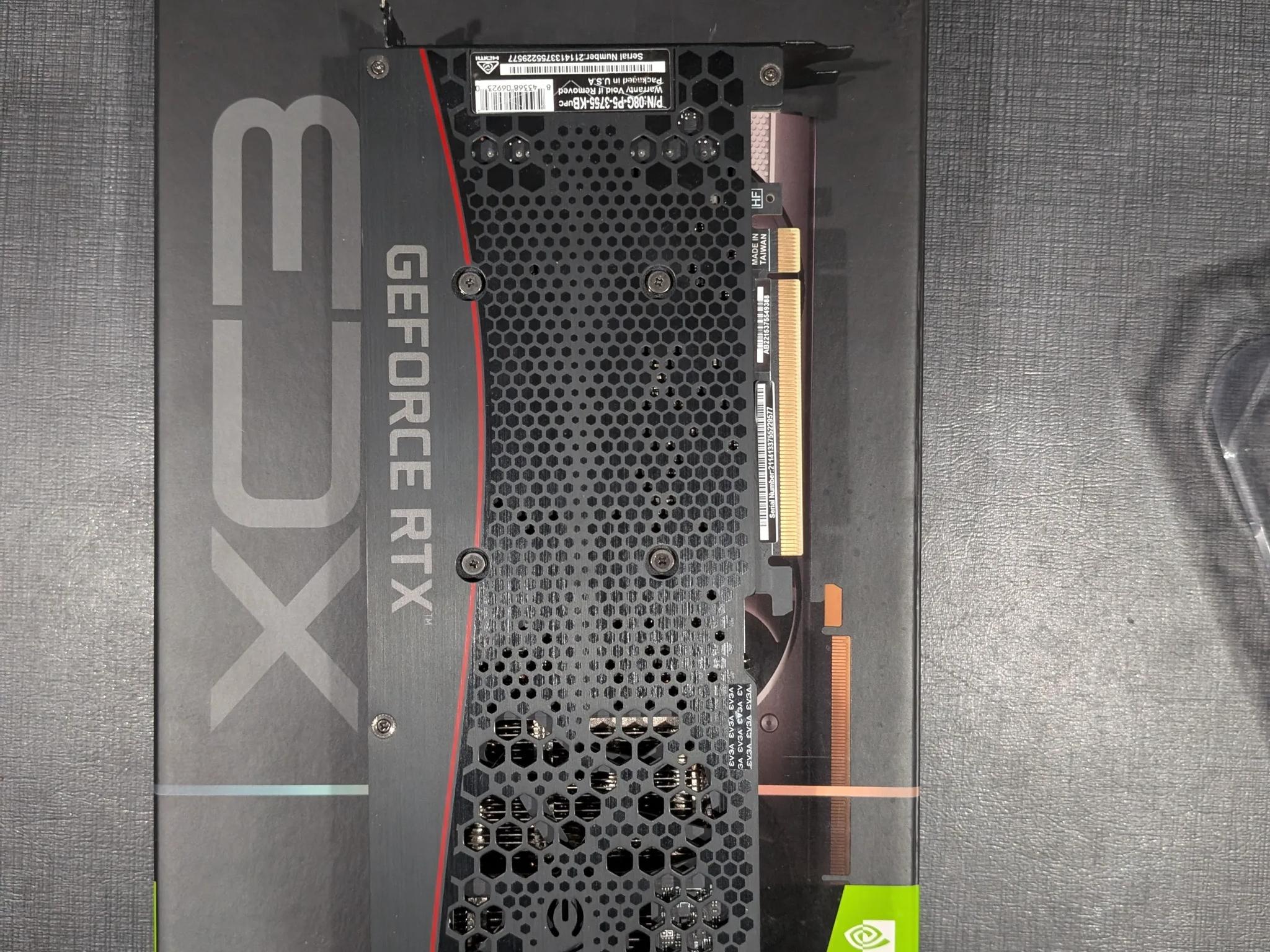 EVGA GeForce RTX 3070 XC3 Ultra 8GB GDDR6 - Used, In Original Box