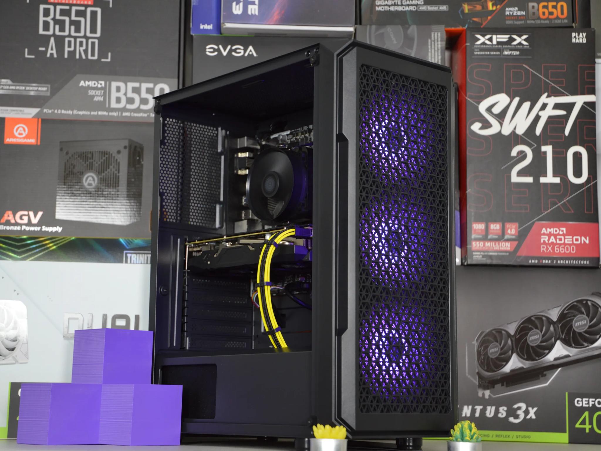⚠️145+ FPS FORTNITE VALUE GAMING PC⚠️| RX 580 8GB | RYZEN 5 1600 | 16GB DDR4 RAM | 512GB NVME SSD |