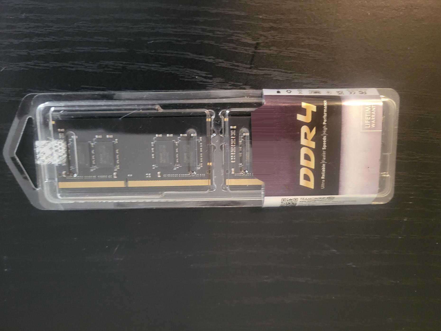 Two Apacer 8GB SODIMM Sticks of 3200MHZ Memory 16GB total