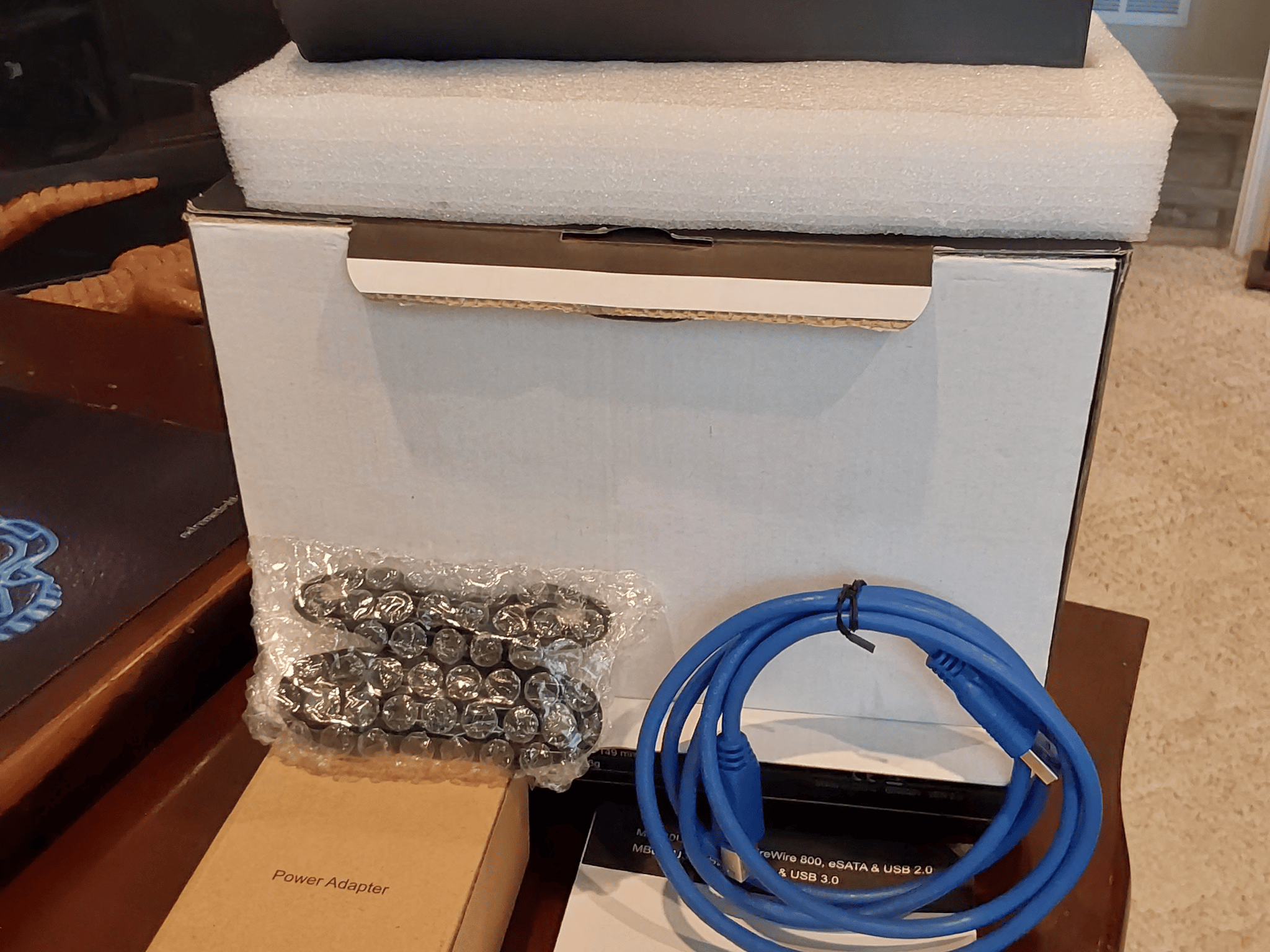 ICY DOCK Blizzard USB 3.0 & eSATA External 3.5” Sata Hard Drive Enclosure (MB080U3S-1SB)