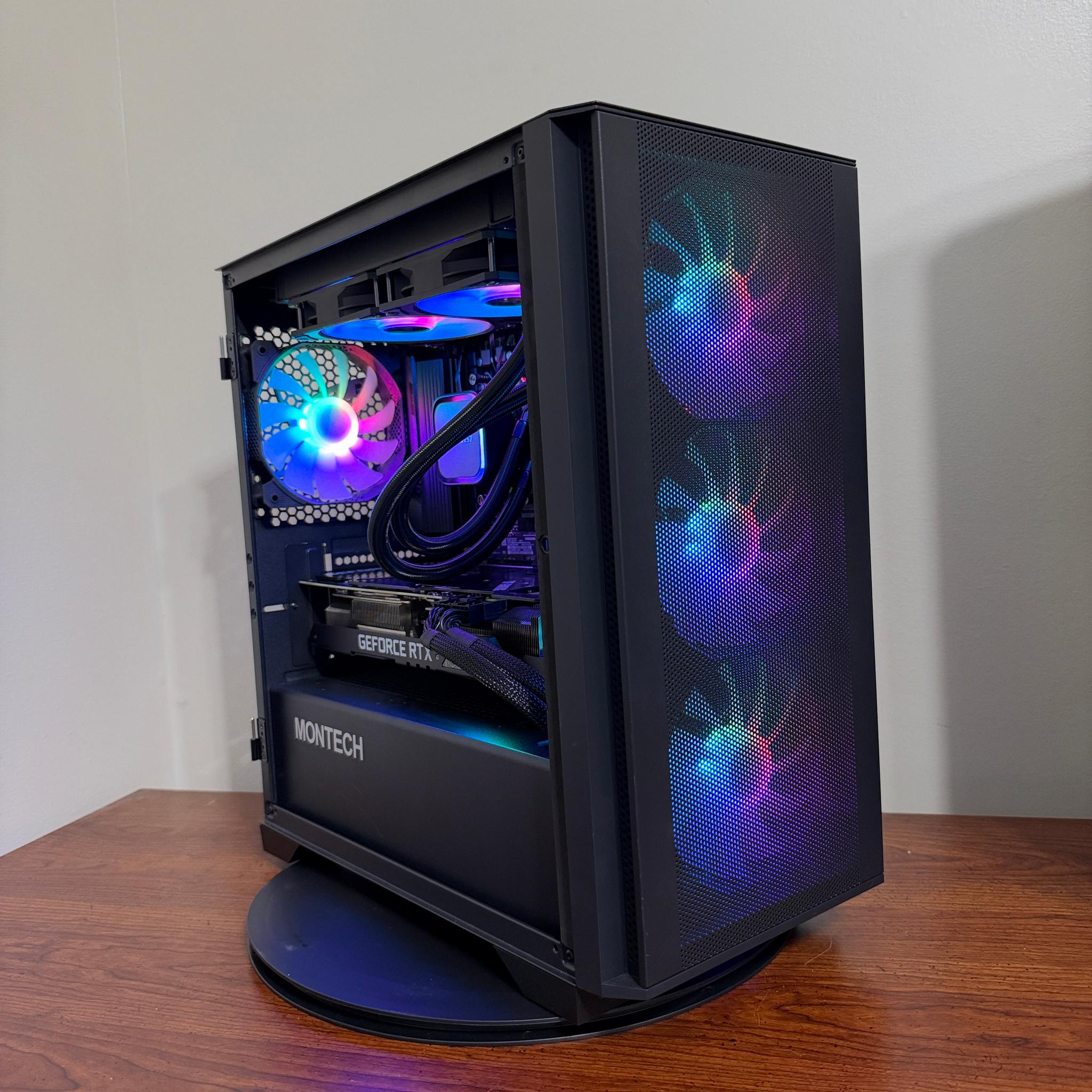RTX 3080 Custom Gaming PC | Ryzen 7 5800XT | 1TB NVMe SSD | 32gb DDR4 Ram | M-ATX