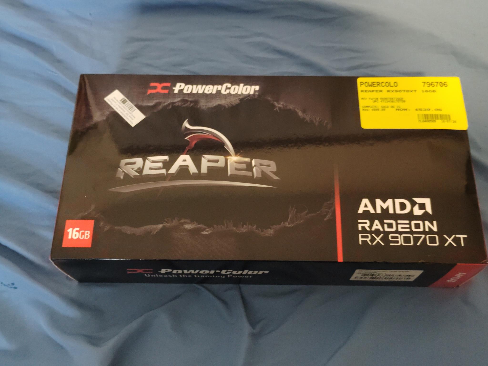 PowerColor Reaper RX 9070 XT