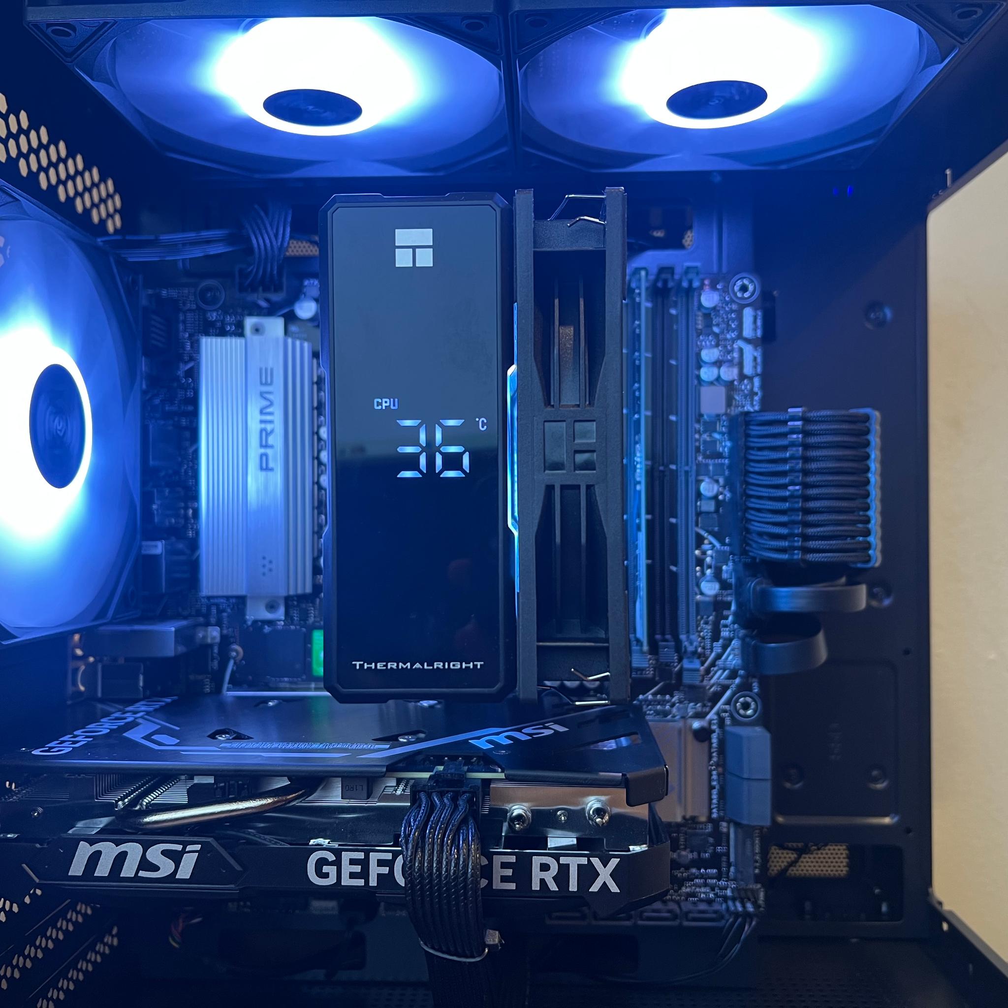 RTX 4060TI 16GB | Ryzen 5 7500F | 16GB DDR5 RAM | 1tb NVME | Wifi & Bluetooth | 1440p Gaming PC