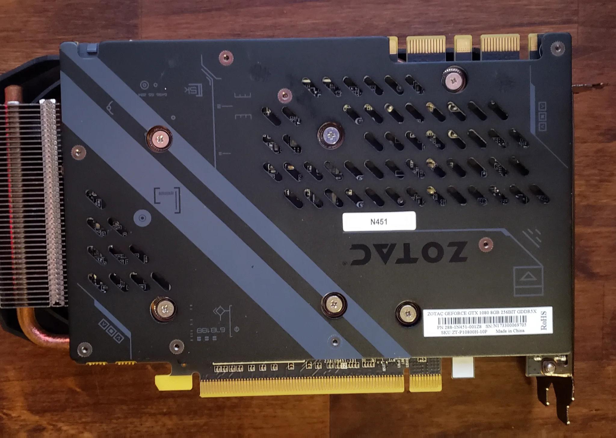 Zotac GTX 1080 Mini