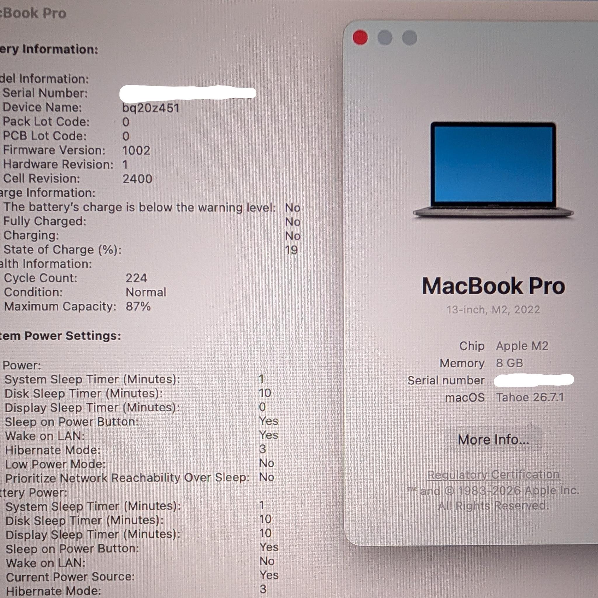 M2 MacBook Pro 13