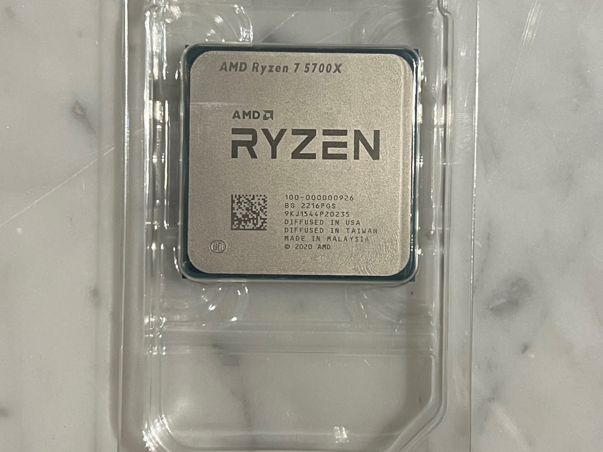 Ryzen 7 5700X used lightly