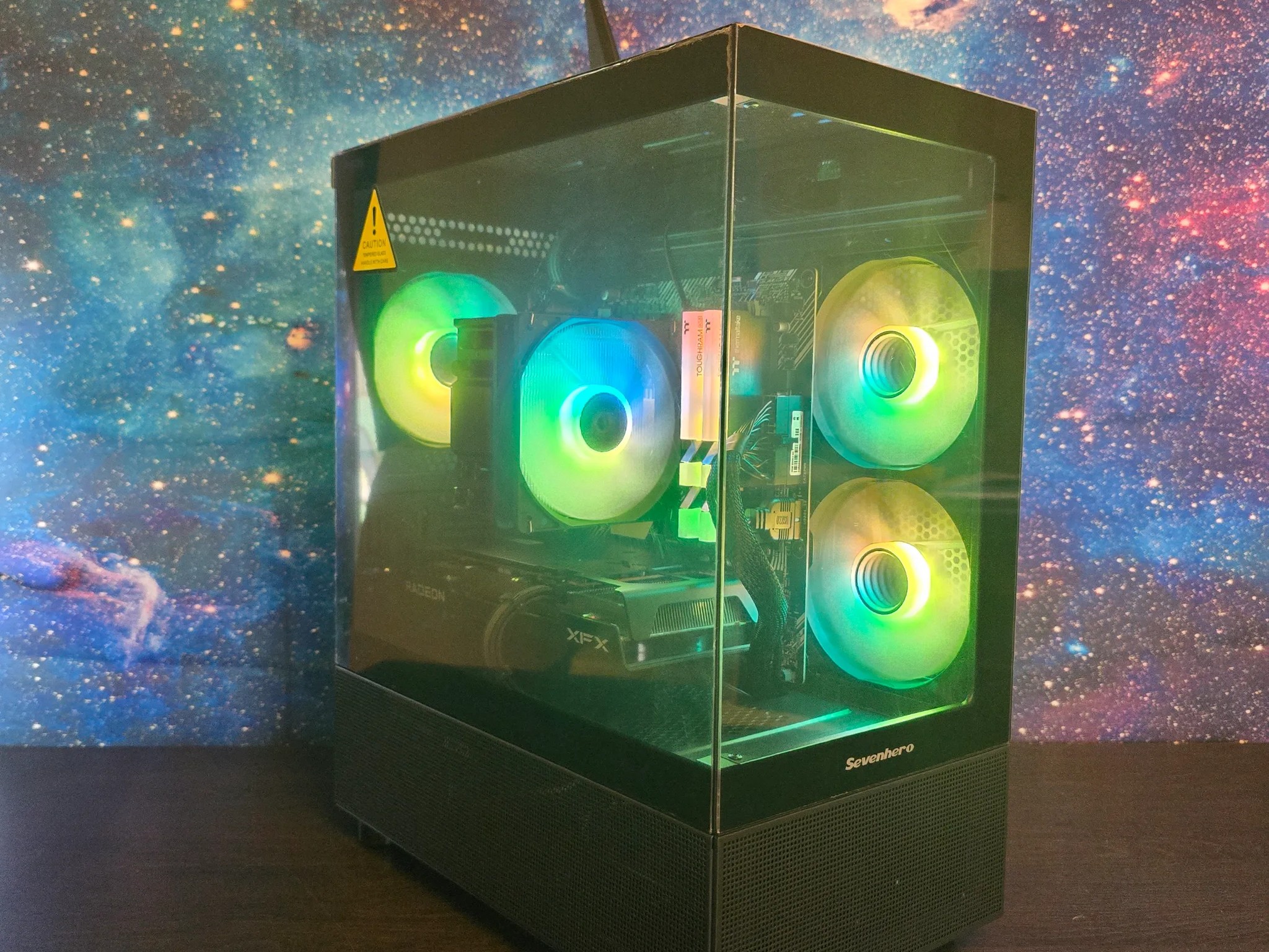 MID LEVEL 1080P PC | RX 6600 8GB | Ryzen 5 5500 | B550M | 16GB DDR4