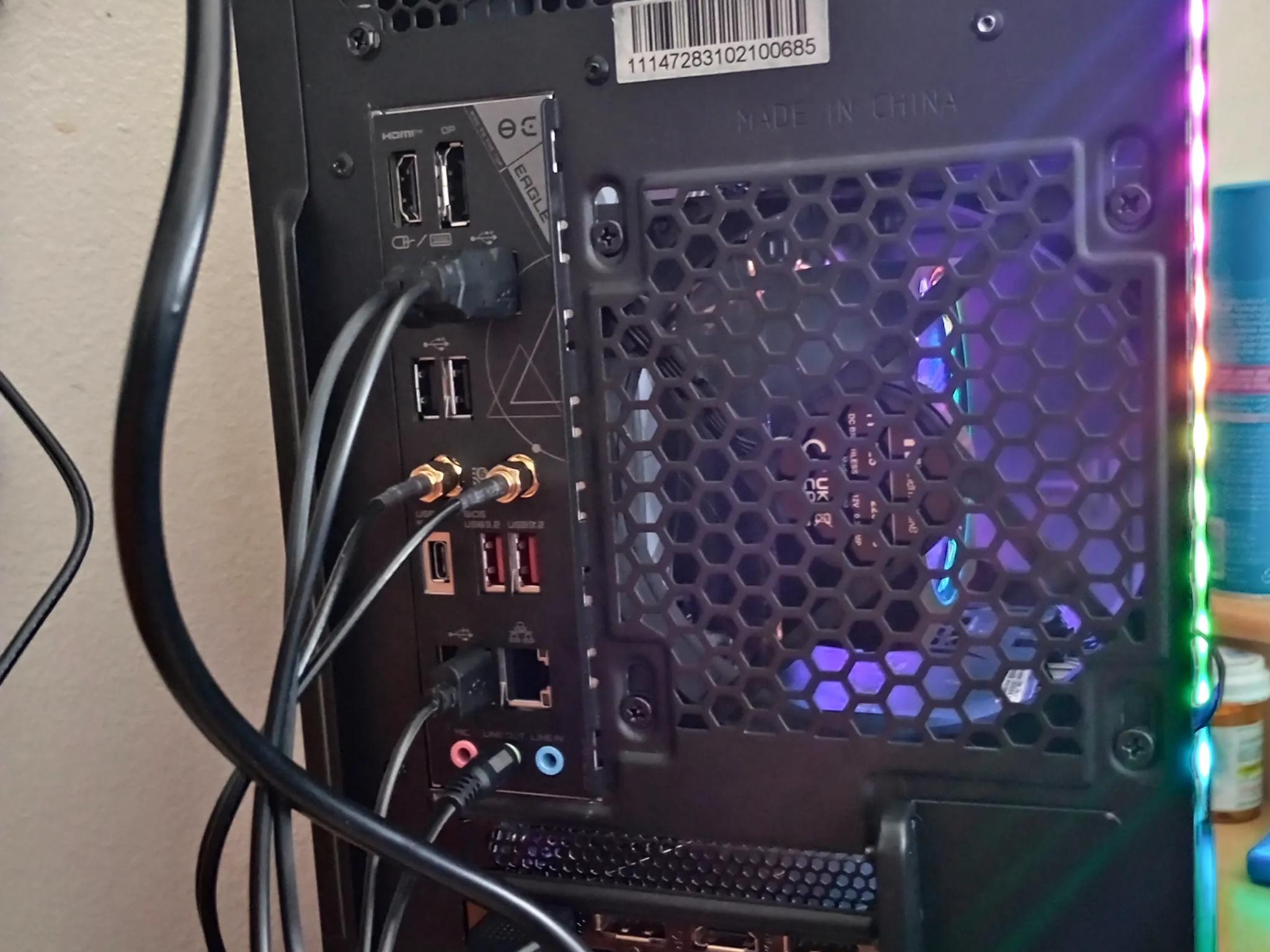 Ryzen 5 7500F, RTX 3060TI w/8gb VRAM, 16gb DDR5 RAM, 1TB SSD, 650 Watt PSU