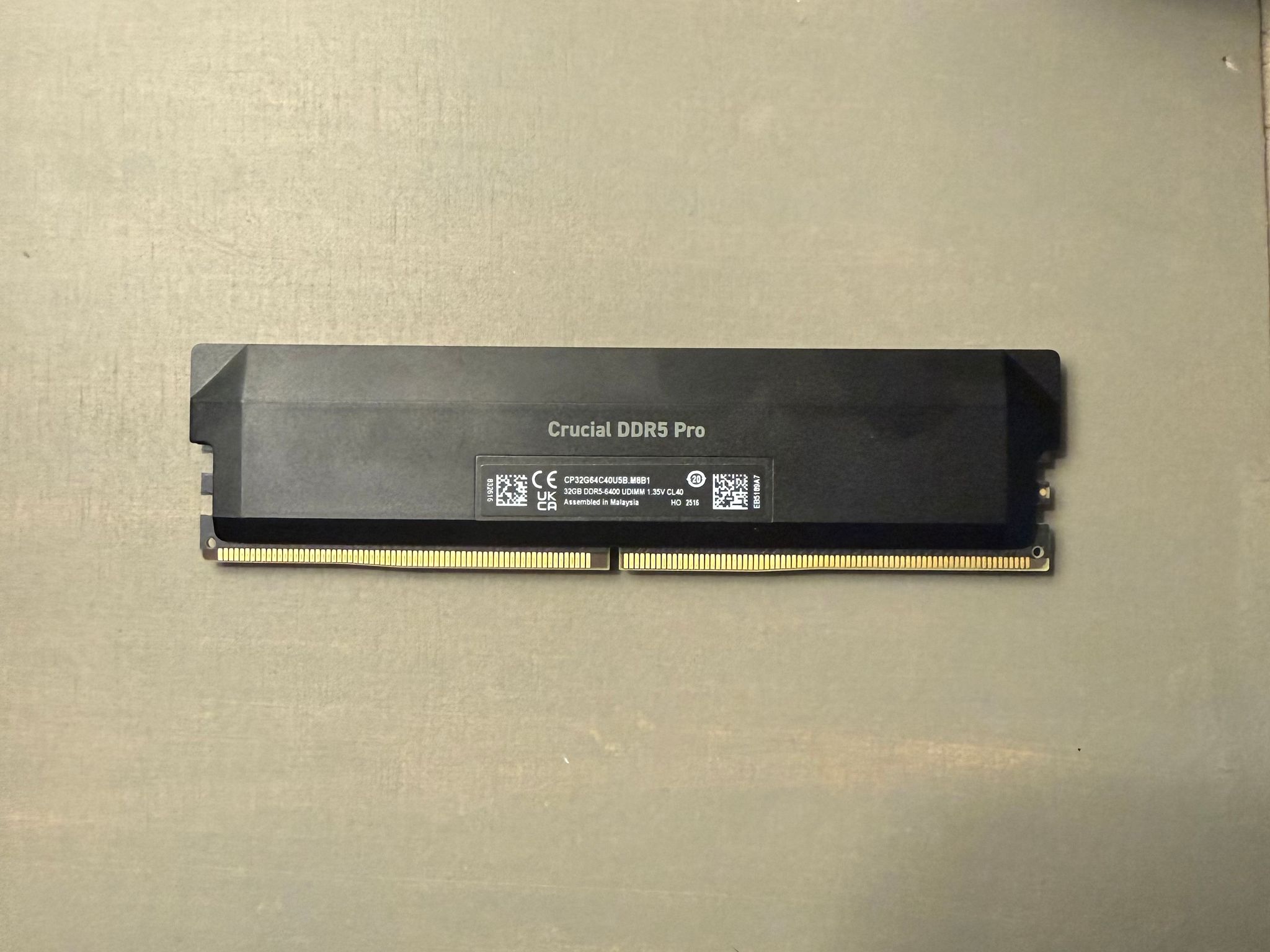 32GB DDR5 | 6400 MT/s CL40
