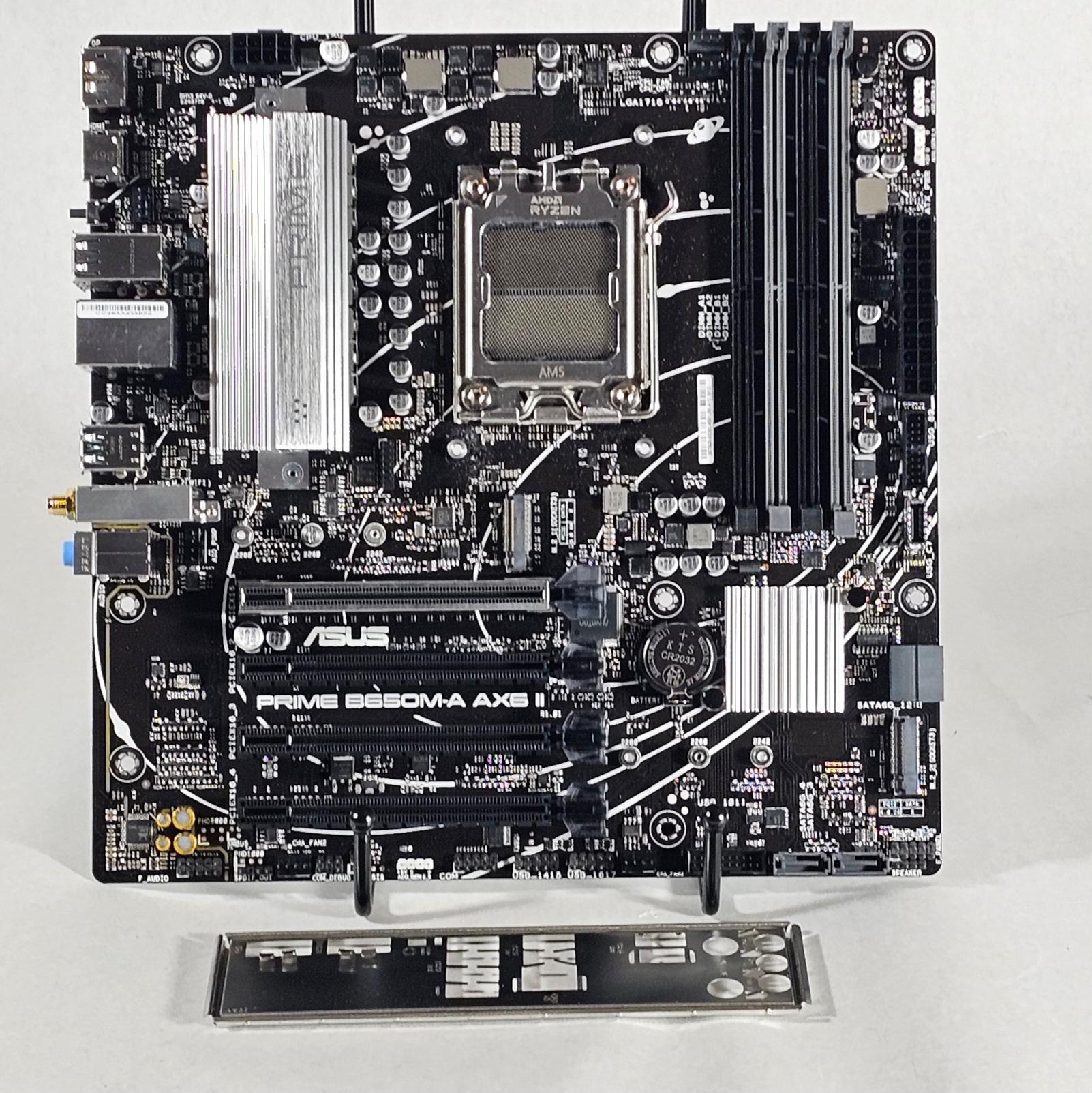 ASUS Prime B650M-A AXE II WiFi AMD AM5 DDR5 ATX Motherboard - Ready to Ship