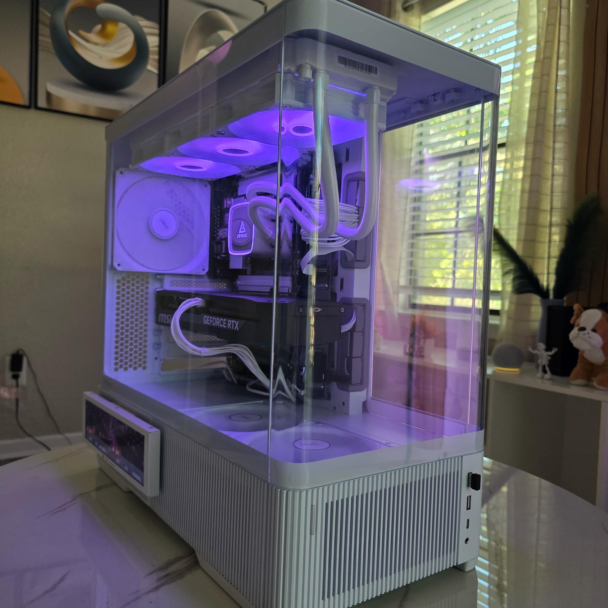 GeForce RTX 5070 Custom Gaming PC - Core Ultra 5 250K Plus, 32GB RAM, 4TB STORAGE