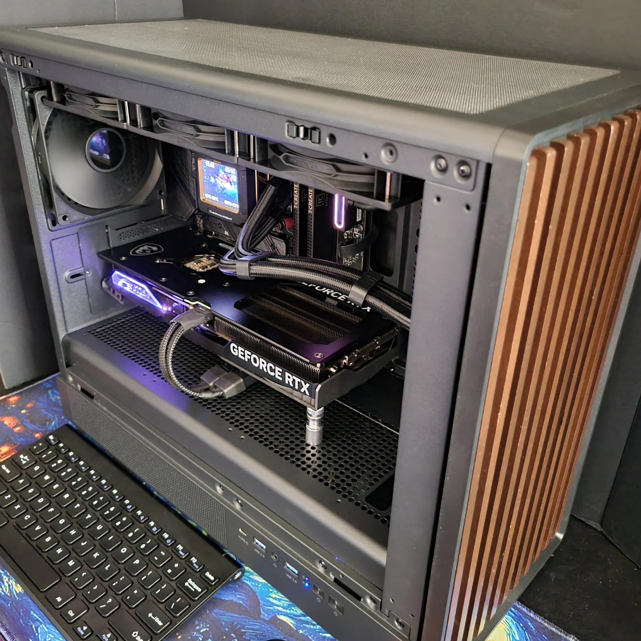 🚀 AM5 Micro ATX Build w/ RTX 4070S, Win11 Pro, 360 AIO, RGB 24-pin & 2TB Gen4 SSD 🔥