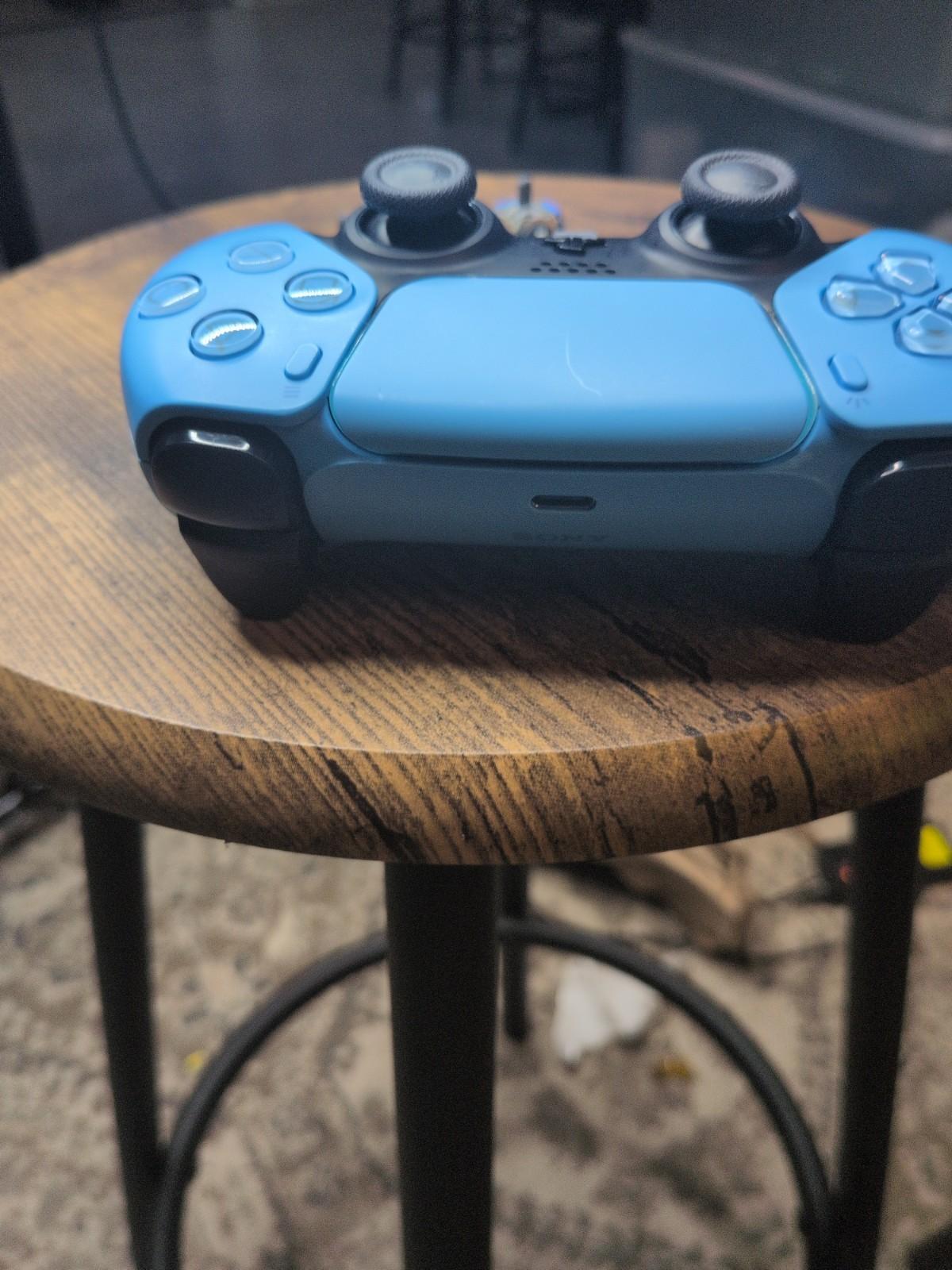 TMR Upgraded | Starlight Blue PS5 Dualsense Controller| Calibrated and Tested.