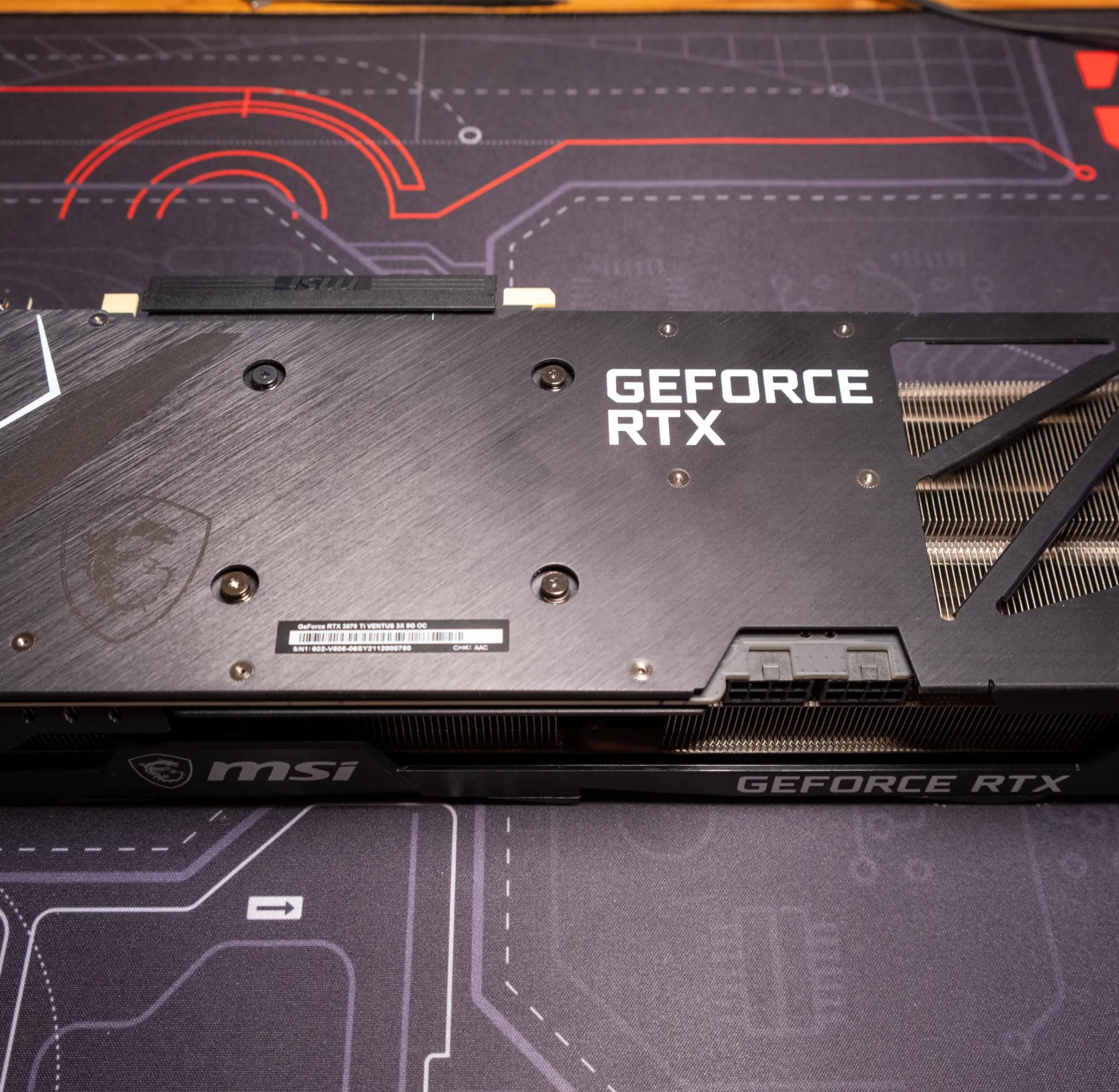 MSI GeForce RTX 3070ti VENTUS 3X 8G OC