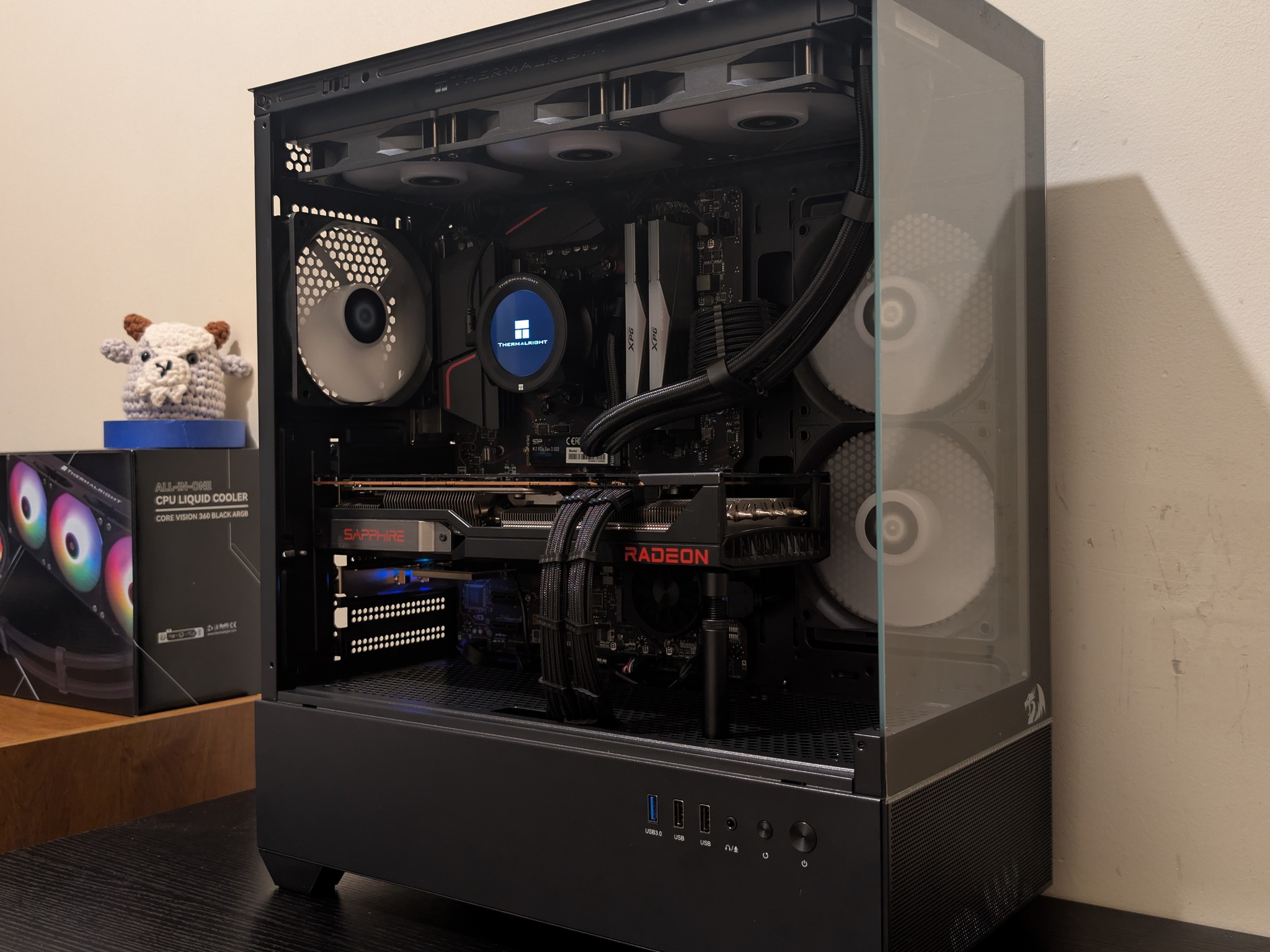 🔥🐦‍⬛ 1440p Gaming Beast | RX 6800XT| Ryzen 7 5800X | 1TB SSD | 32GB RAM | WiFi 6 & Bluetooth 🐦‍⬛🔥