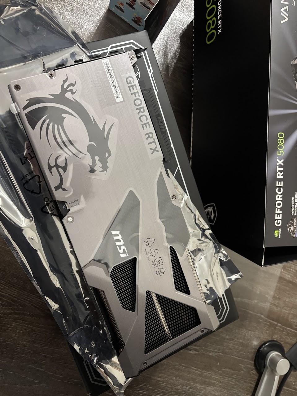 RTX 5080 MSI Vanguard SOC Launch Edition