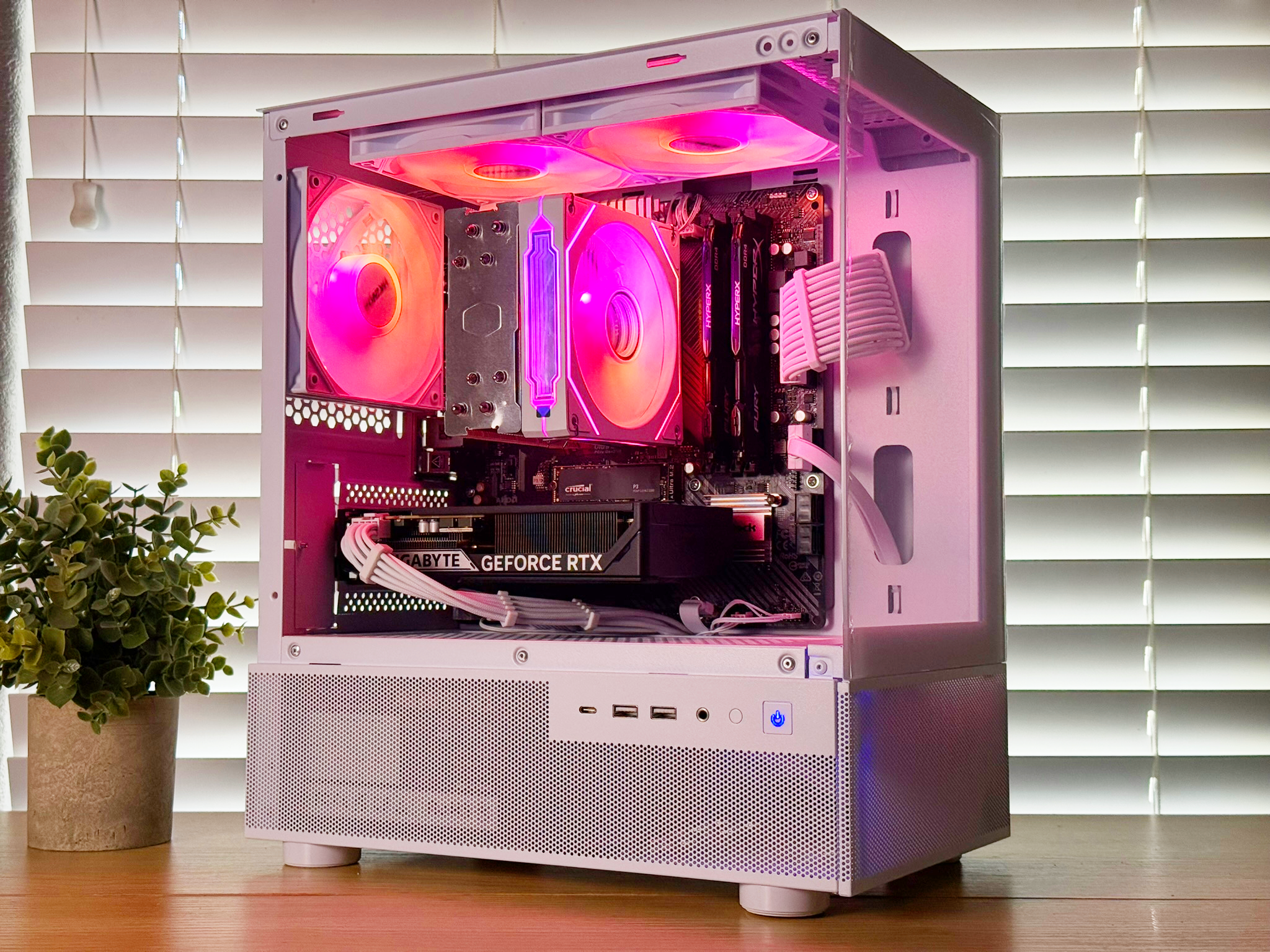 🔥 SUNSET Gaming PC - RTX 5060, Ryzen 5 5500, 16gb, 1tb NVME