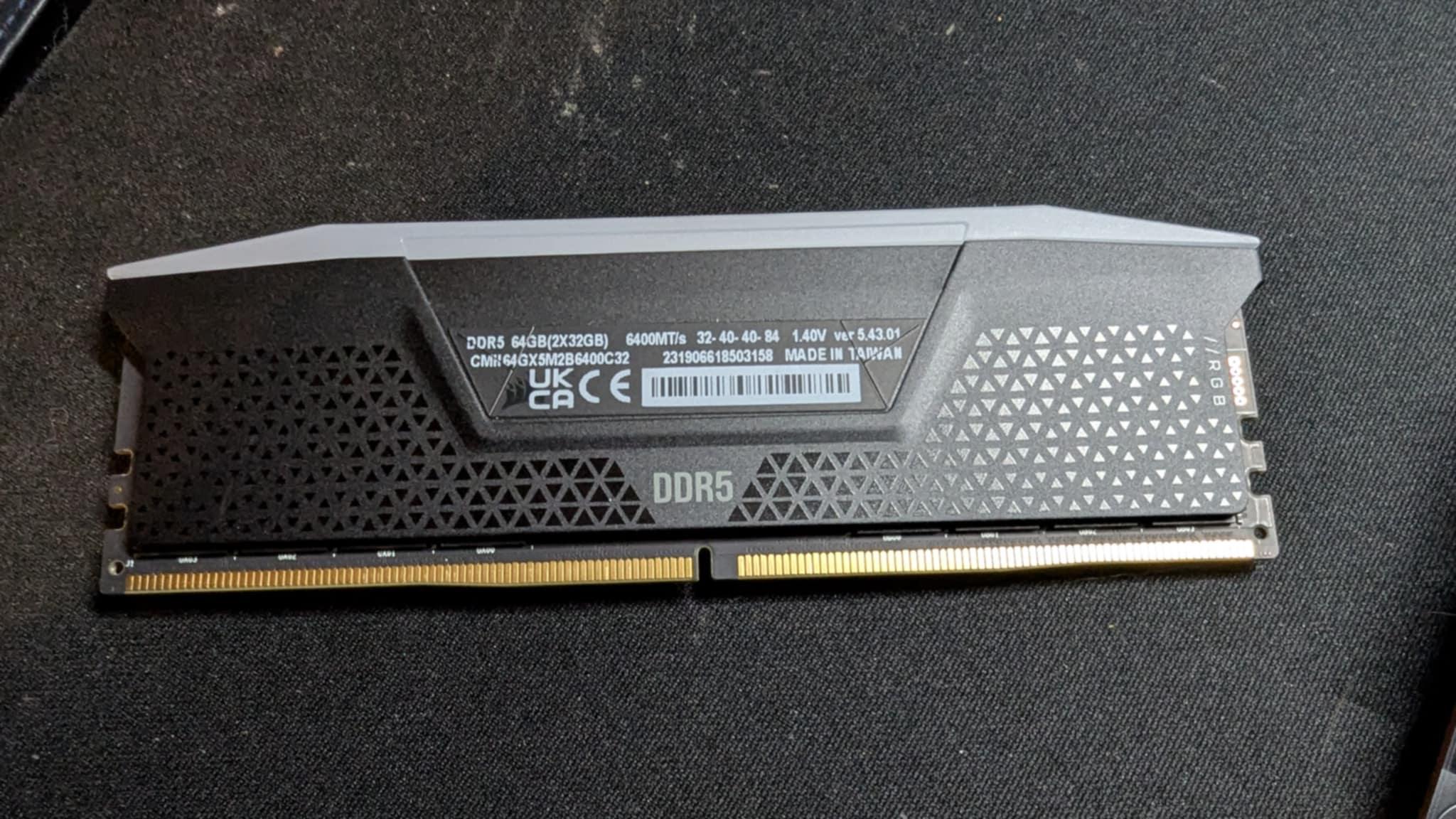 Intel Core i9 13900k MSI Z790 ACE 128GB RAM