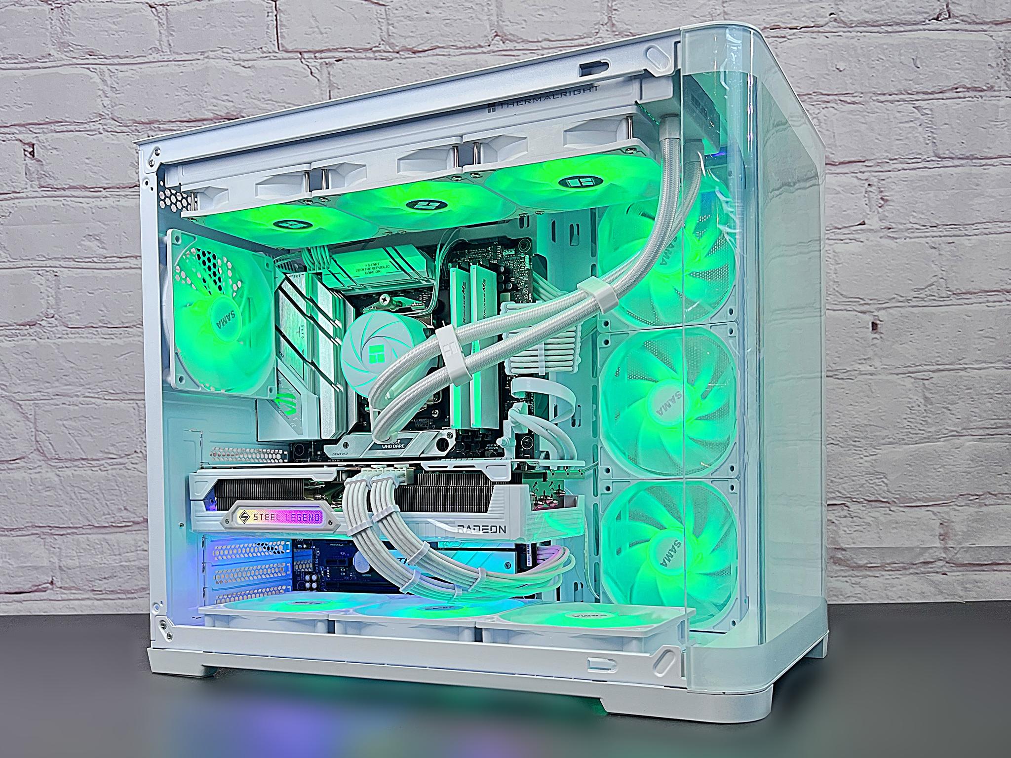 RX 9070 XT Ryzen 7800X3D 32GB DDR5 2TB M.2 Win 11 Pro Gaming PC
