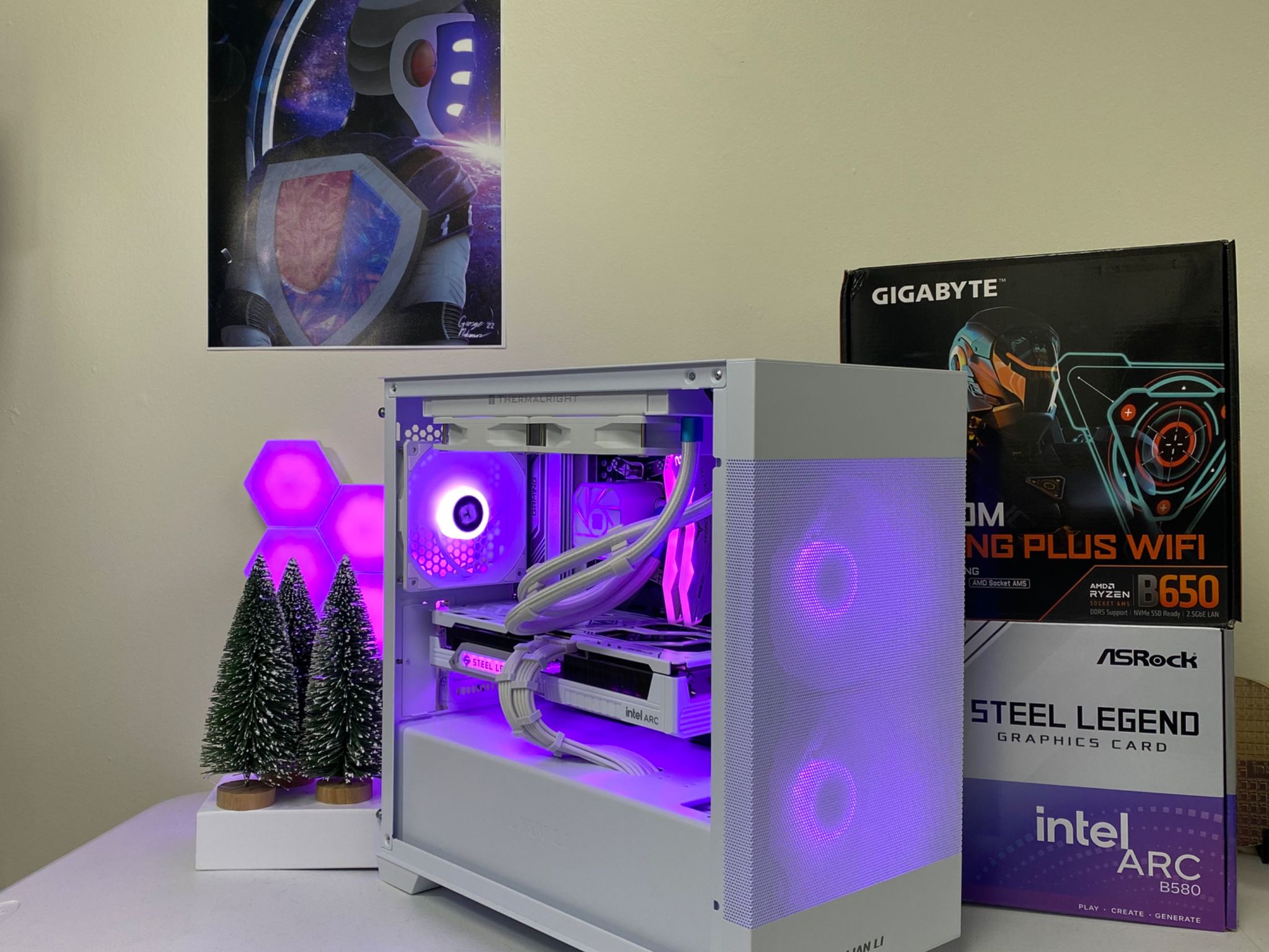 ❄️ "Frost Vortex" Gaming PC – Power and Style Combined! ❄️
