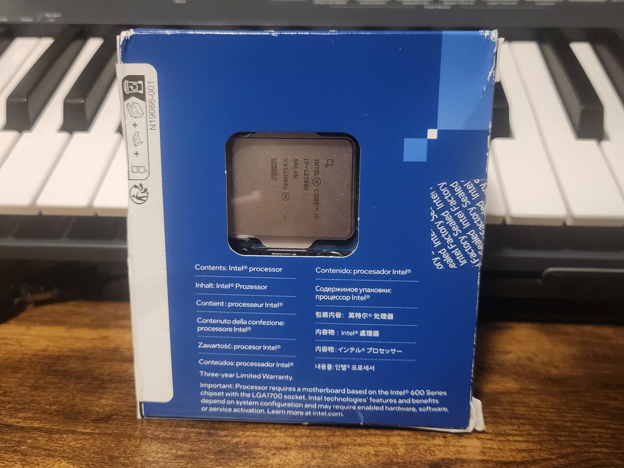 Intel Core i7-12700K Processor