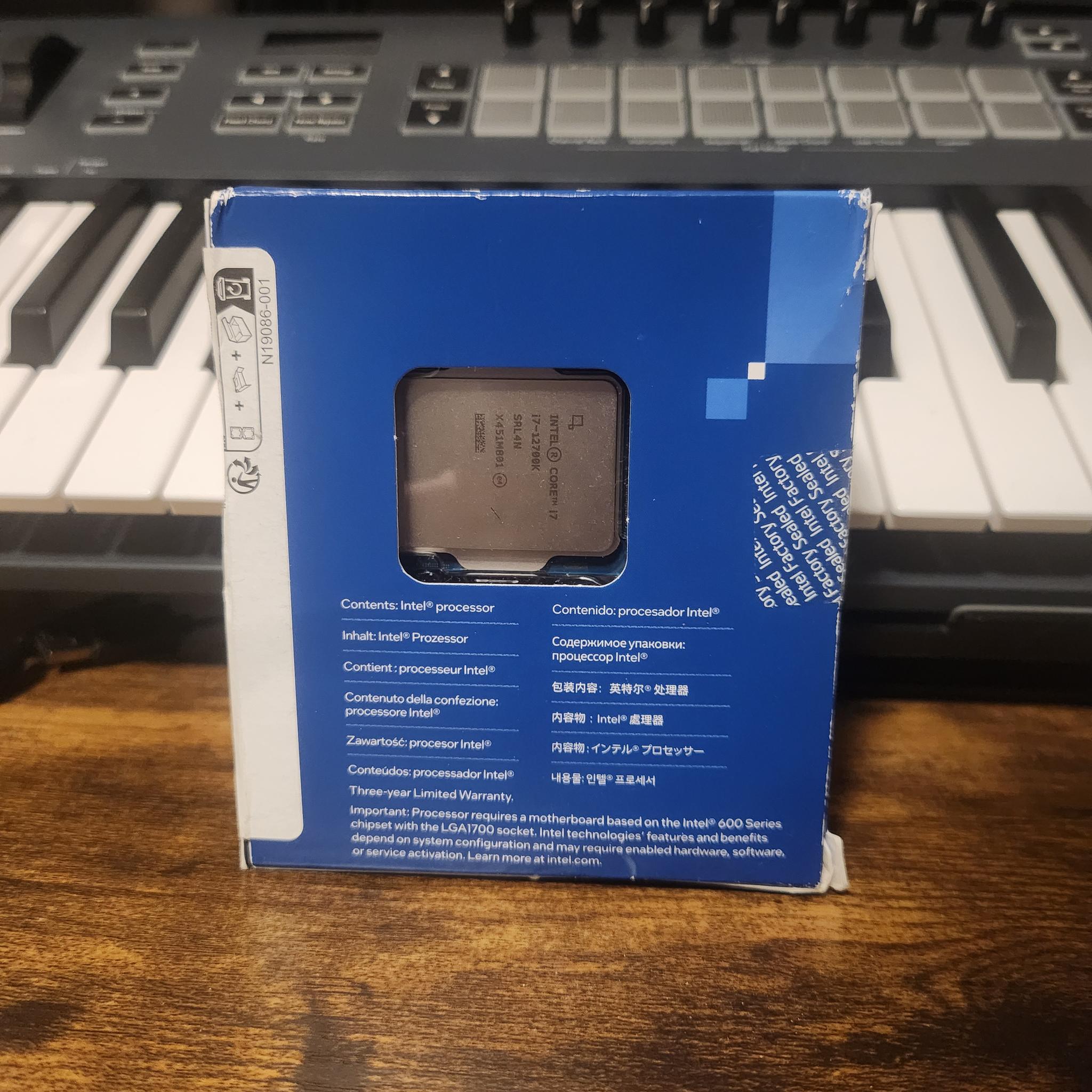 Intel Core i7-12700K Processor