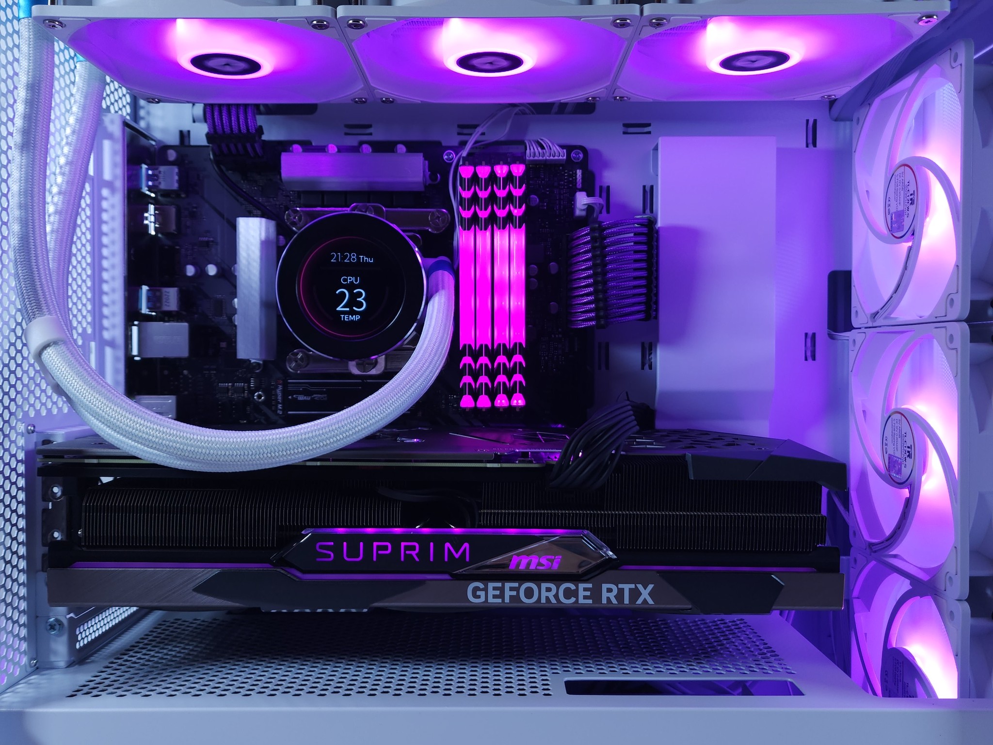 💜🤍1440p Gaming | RTX 4070Ti | Core i7 12700K | 32GB 3200MHz | 2TB NVMe SSD Gen 4